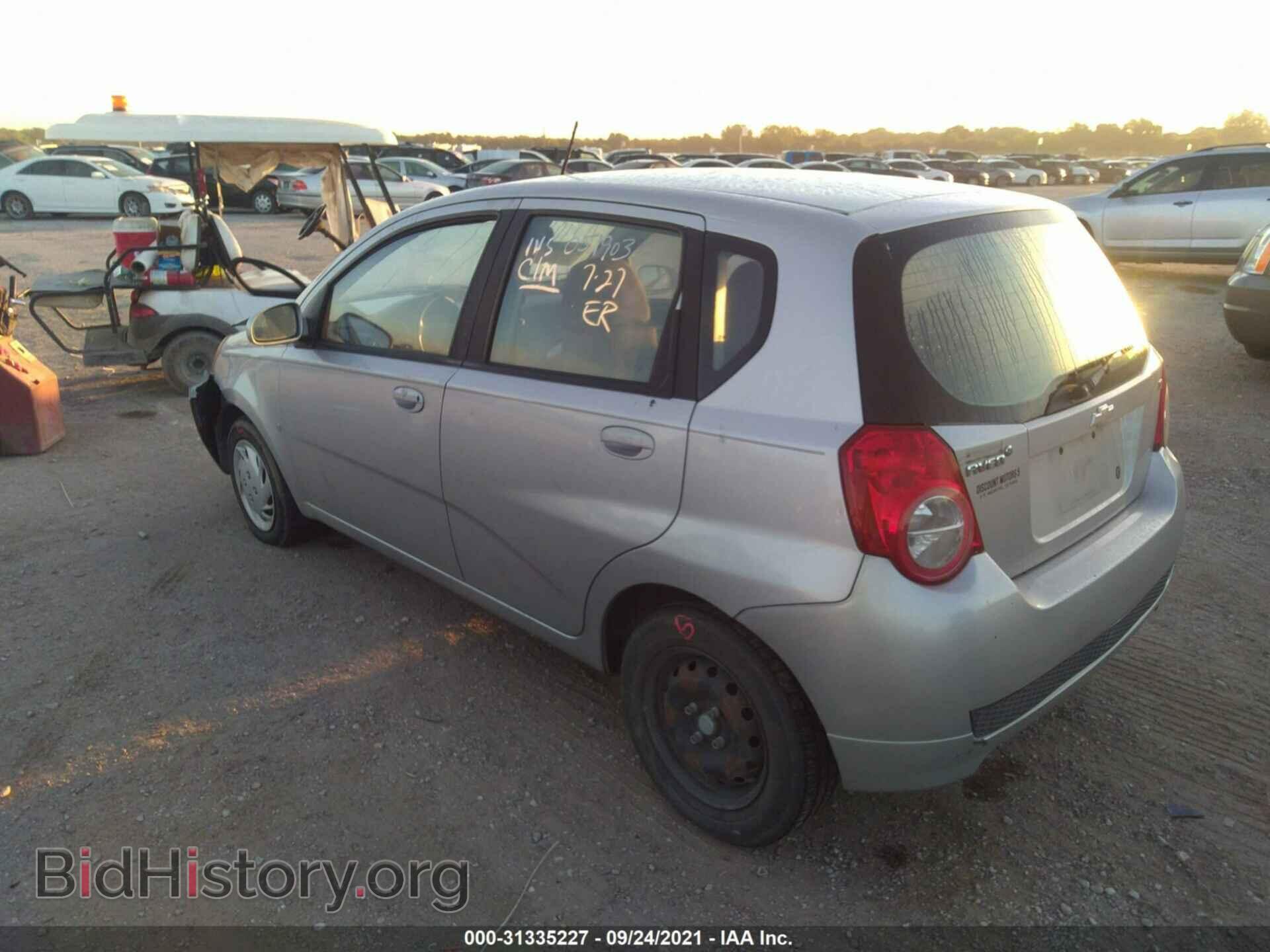 2009 CHEVROLET AVEO - VIN: KL1TD66E69B625017 - Фото 3