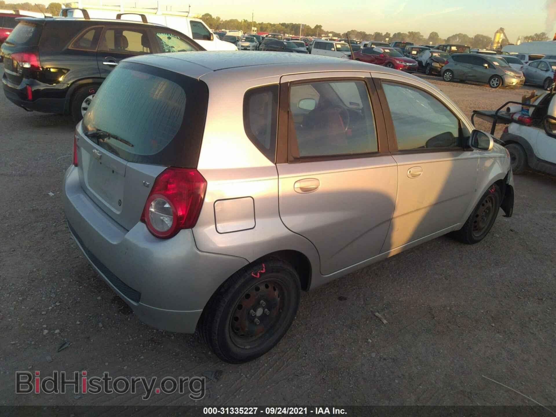 2009 CHEVROLET AVEO - VIN: KL1TD66E69B625017 - Фото 4