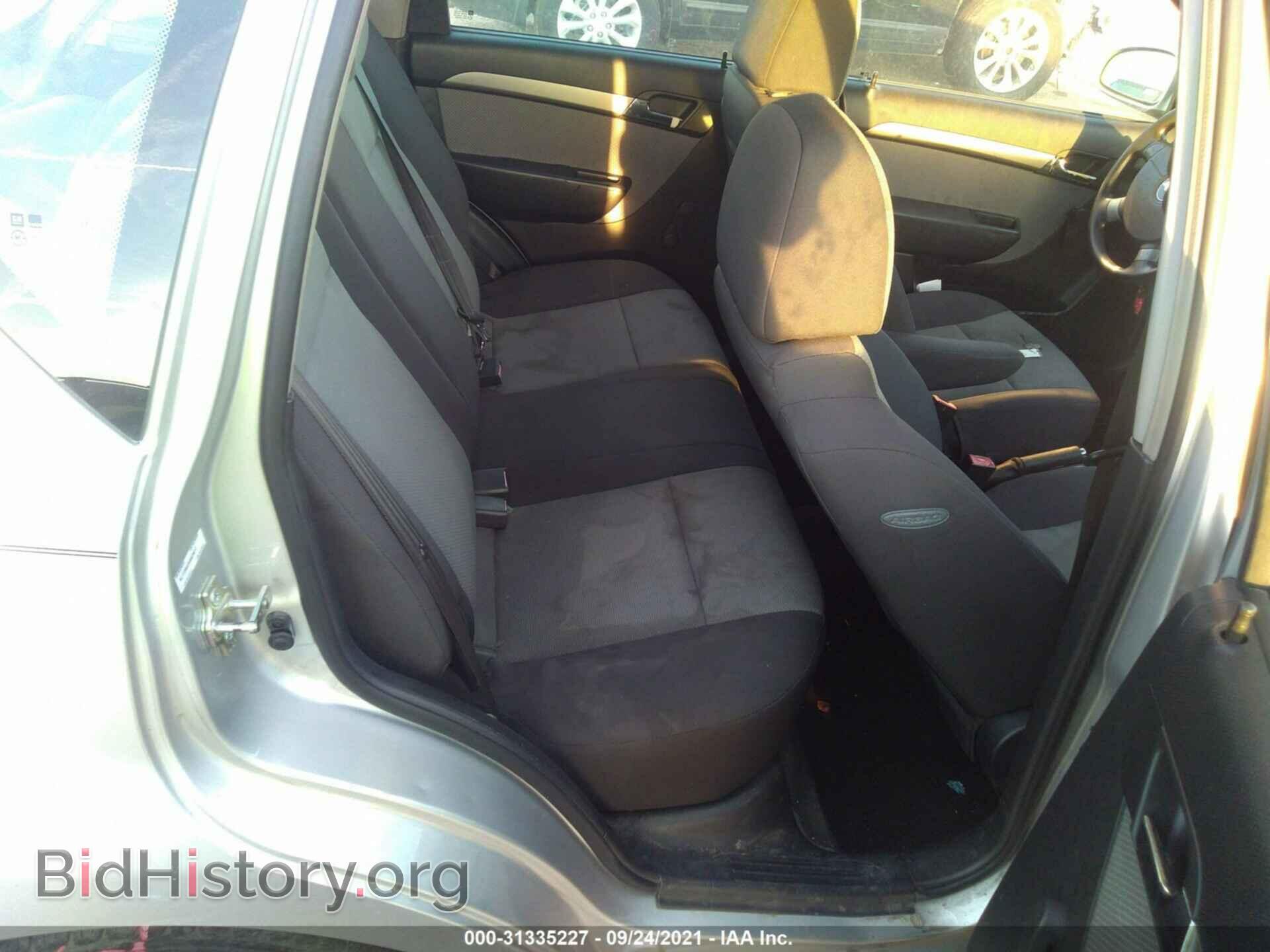 2009 CHEVROLET AVEO - VIN: KL1TD66E69B625017 - Фото 8