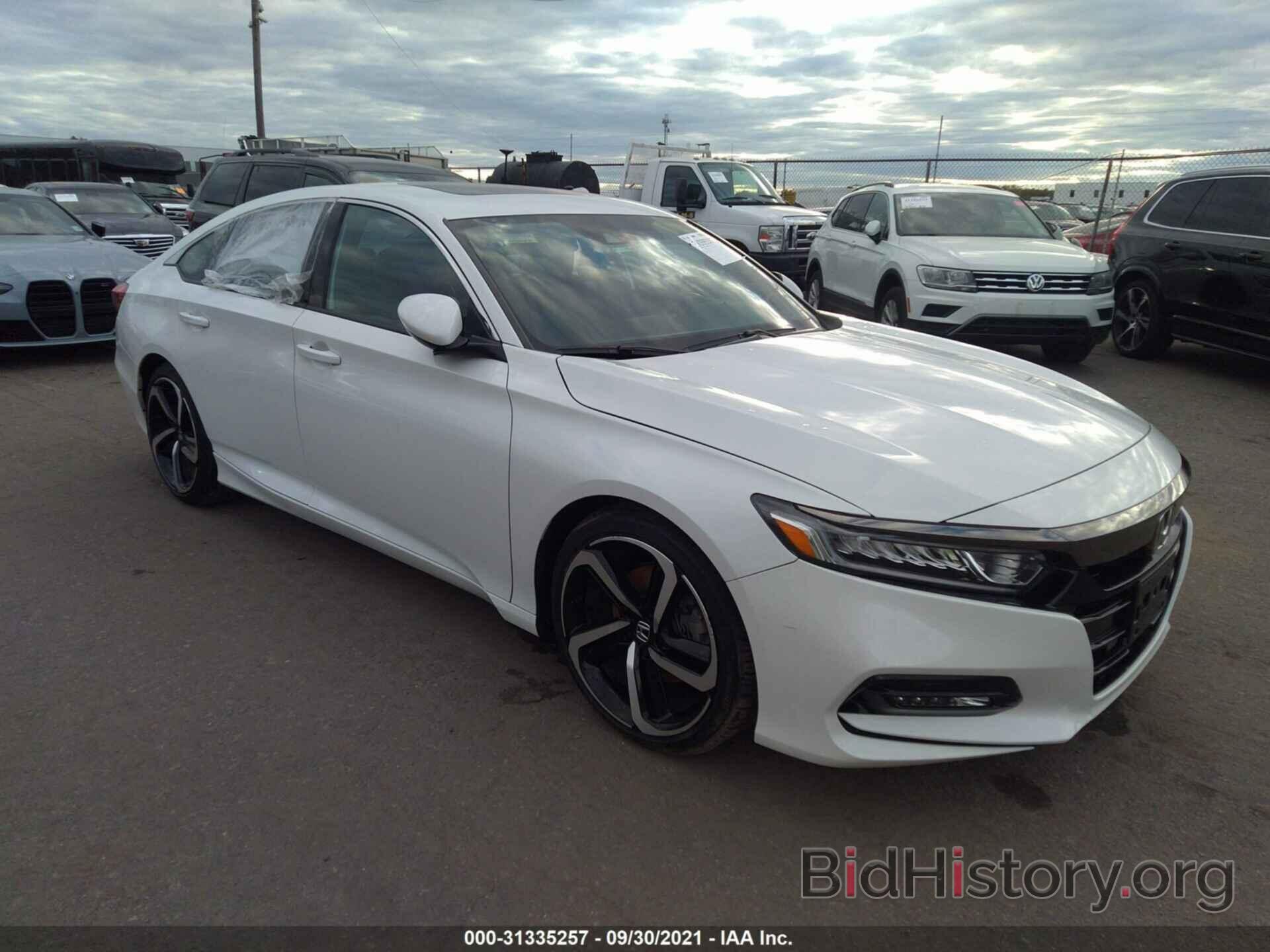 Фотография 1HGCV2F33KA033343 - HONDA ACCORD SEDAN 2019