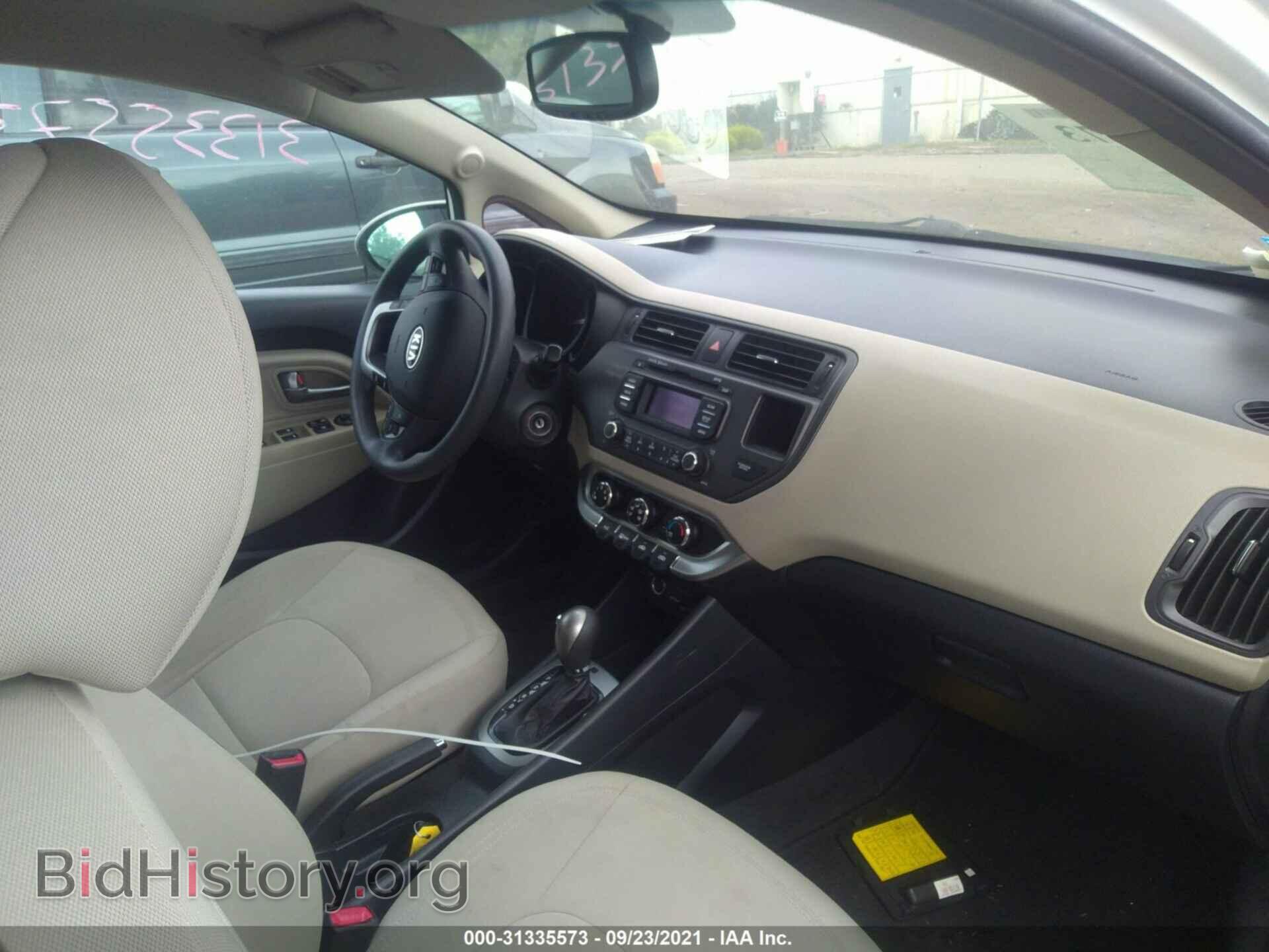 2013 KIA RIO - VIN: KNADN5A37D6113226 - Фото 5