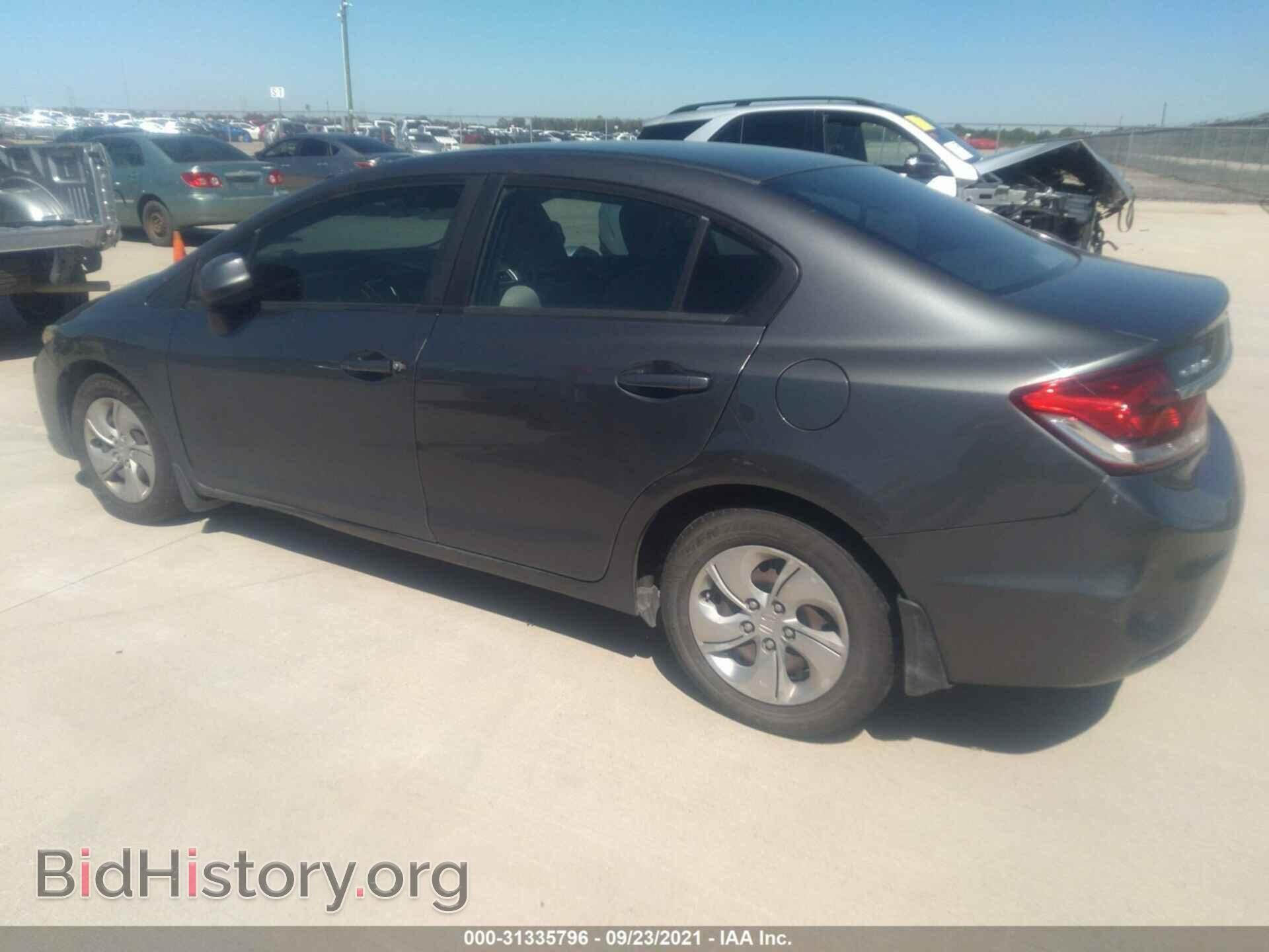 2013 HONDA CIVIC SDN - VIN: 2HGFB2F56DH553211 - Фото 3