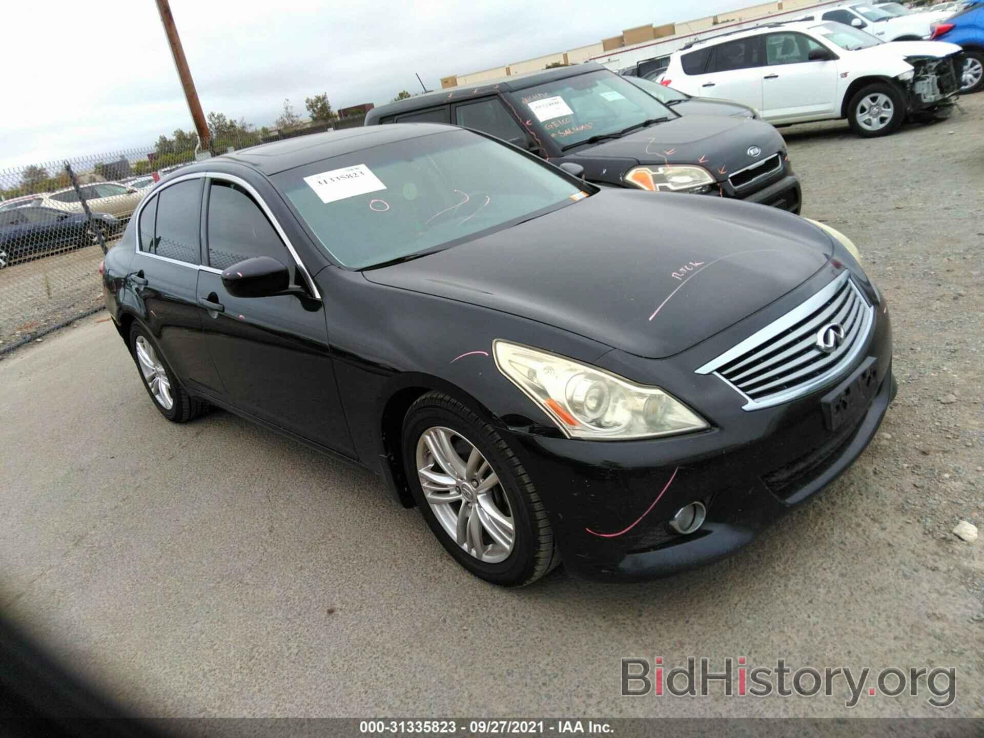 Photo JN1CV6AP8AM201333 - INFINITI G37 SEDAN 2010