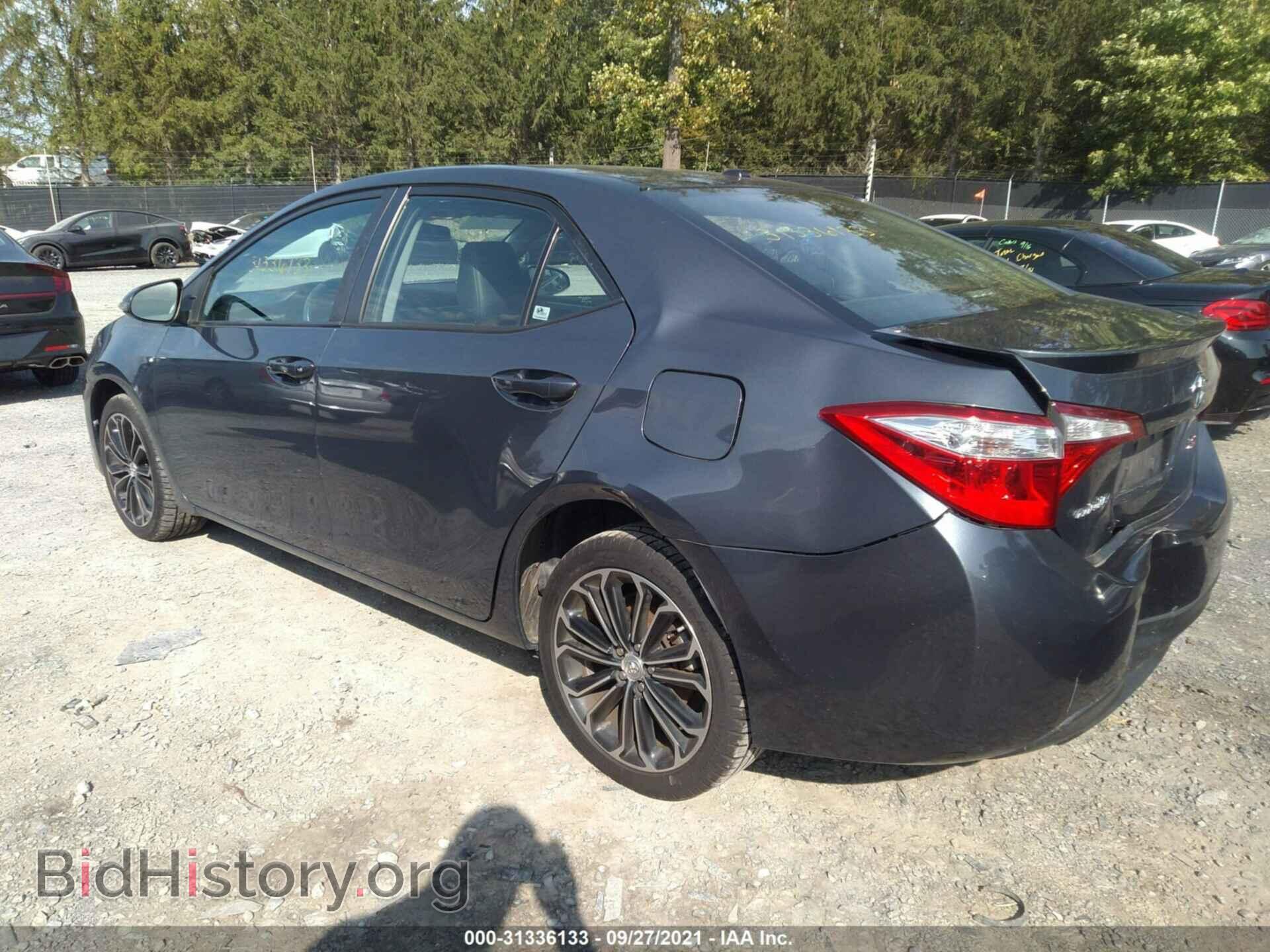 2014 TOYOTA COROLLA - VIN: 2T1BURHE2EC043026 - Фото 3