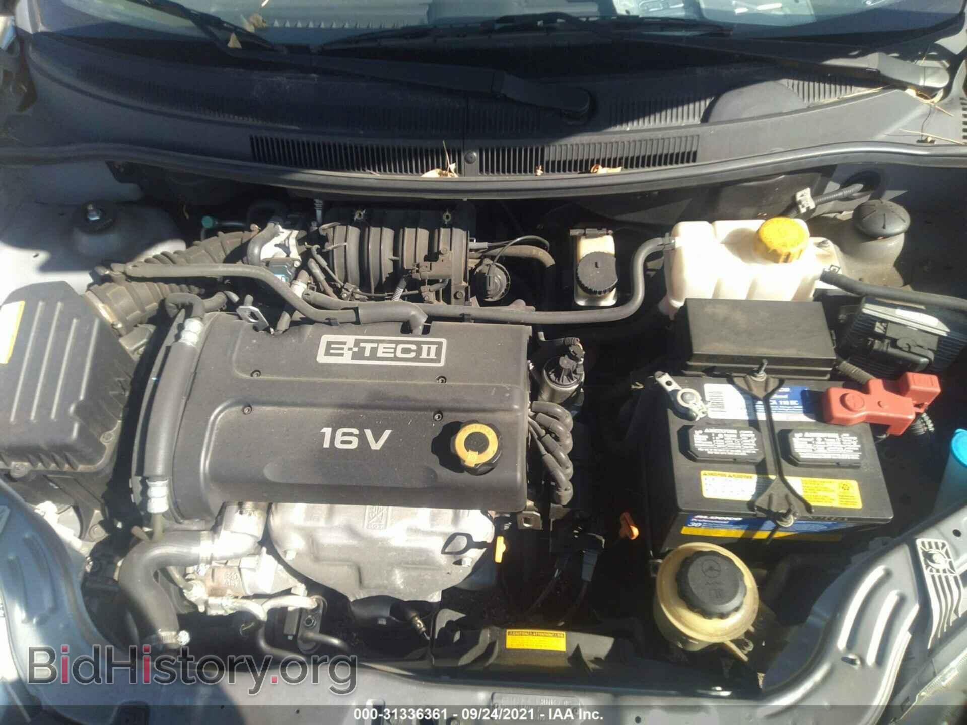 2008 CHEVROLET AVEO - VIN: KL1TD56678B247033 - Фото 10