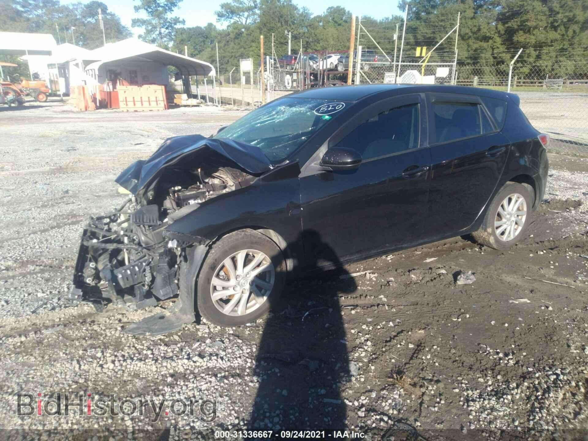 2012 MAZDA MAZDA3 - VIN: JM1BL1L71C1693853 - Фото 2