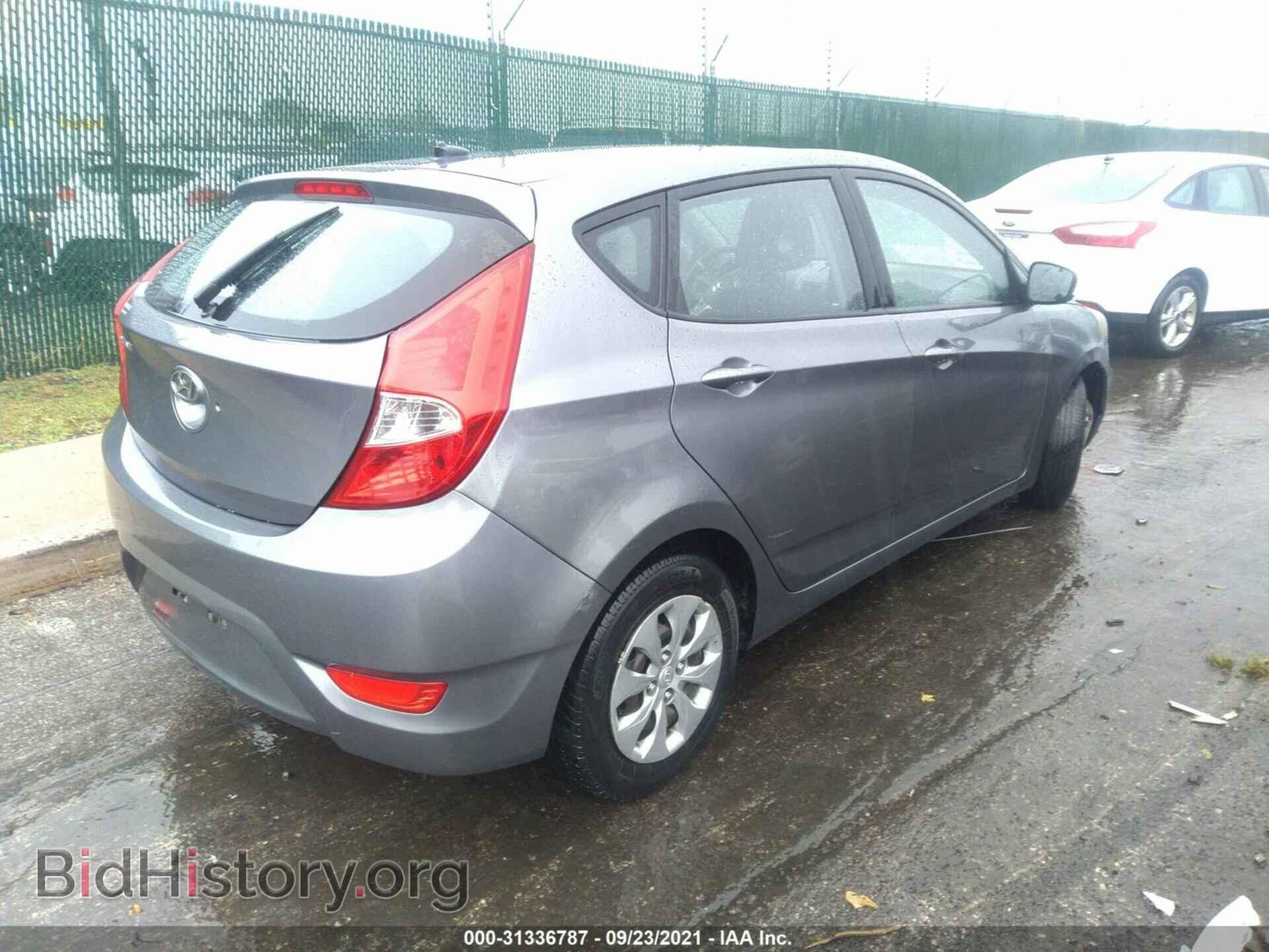 2016 HYUNDAI ACCENT - VIN: KMHCT5AE6GU255004 - Фото 4