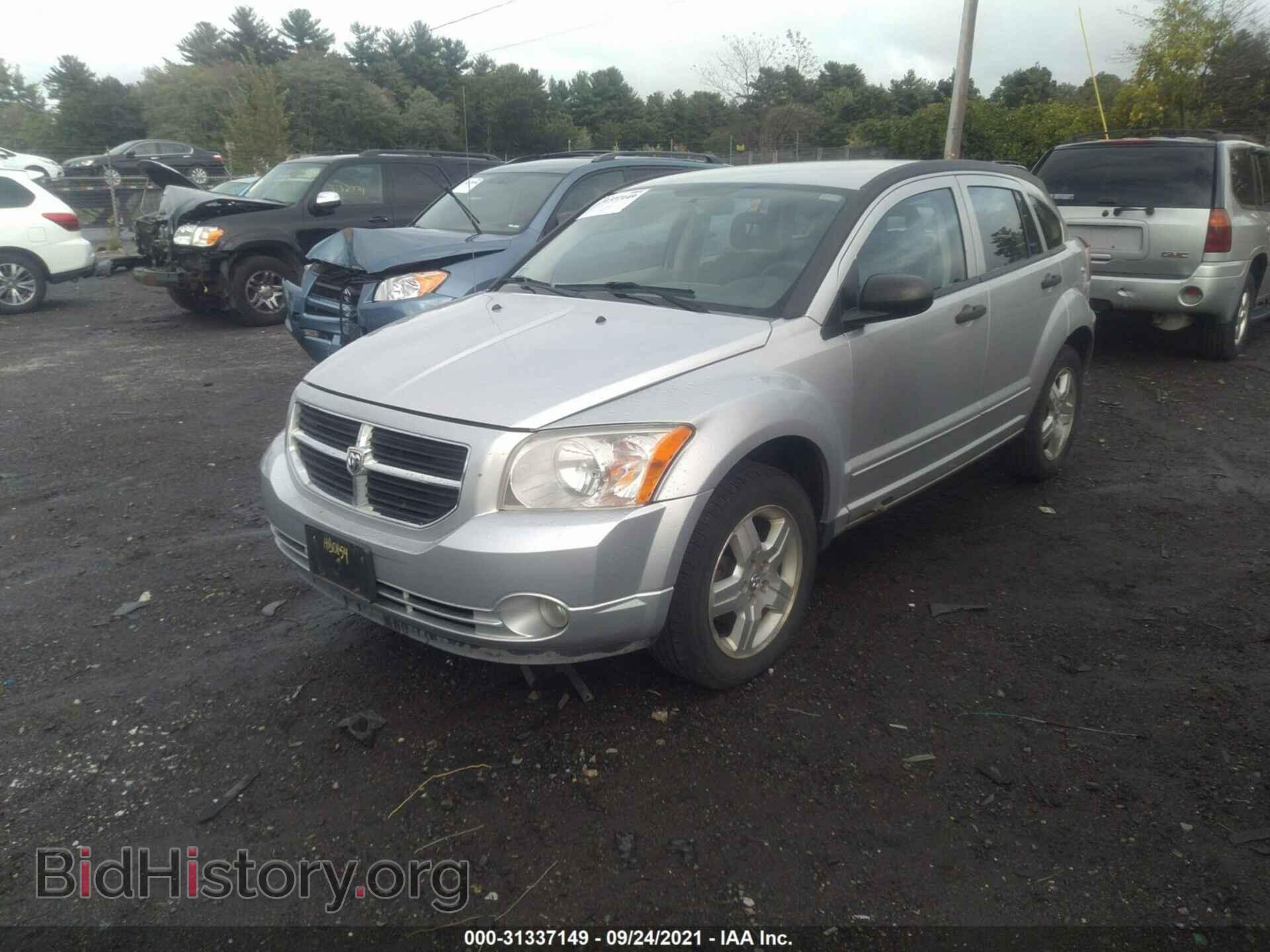 2007 DODGE CALIBER - VIN: 1B3HB48B27D147497 - Фото 2