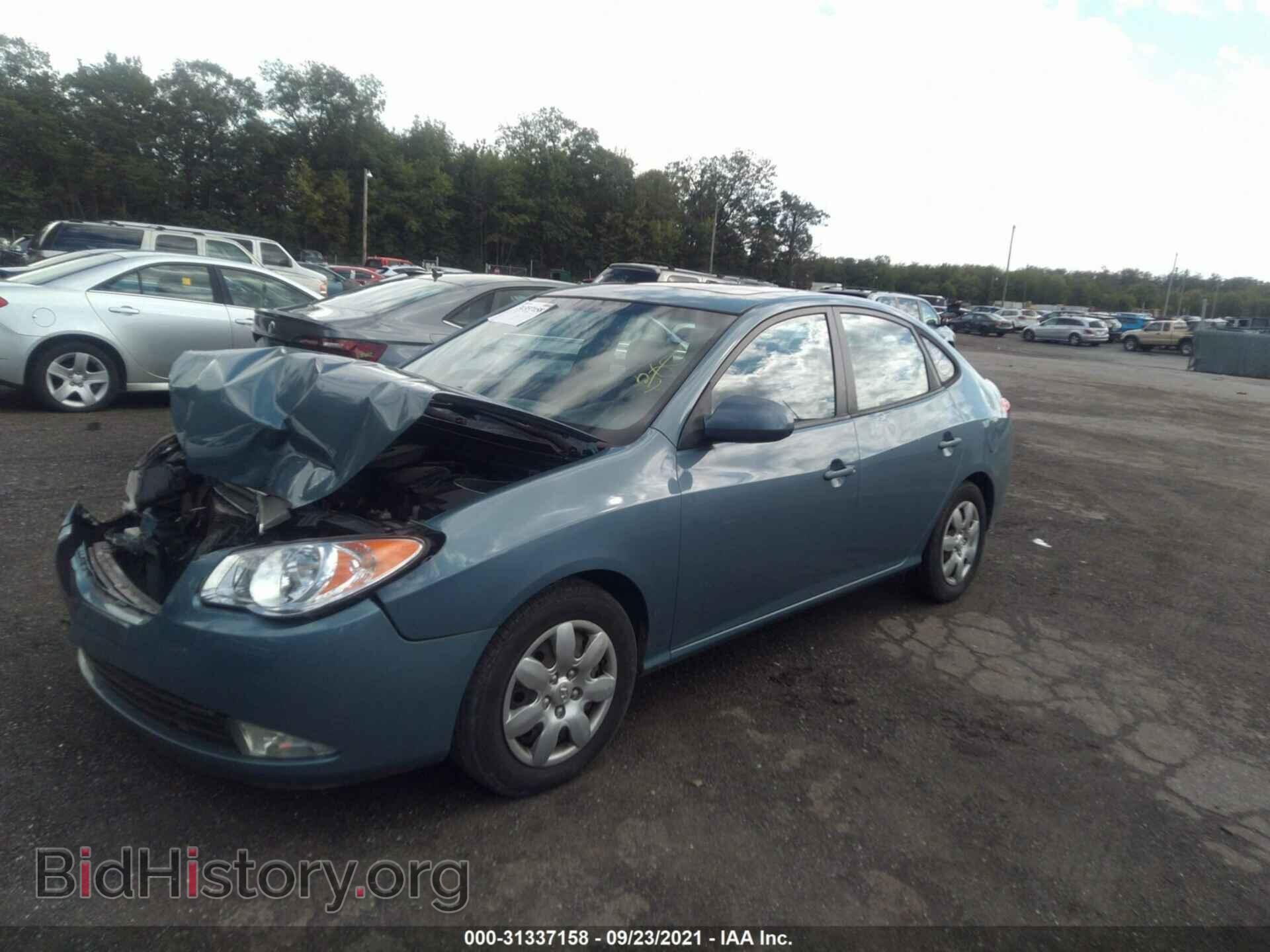 2007 HYUNDAI ELANTRA - VIN: KMHDU46D97U123785 - Фото 2