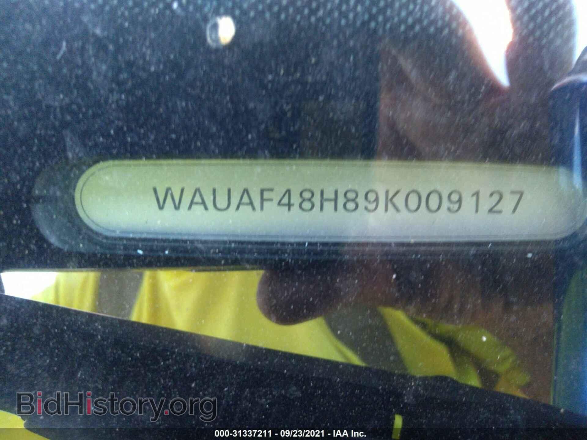 2009 AUDI A4 - VIN: WAUAF48H89K009127 - Фото 9