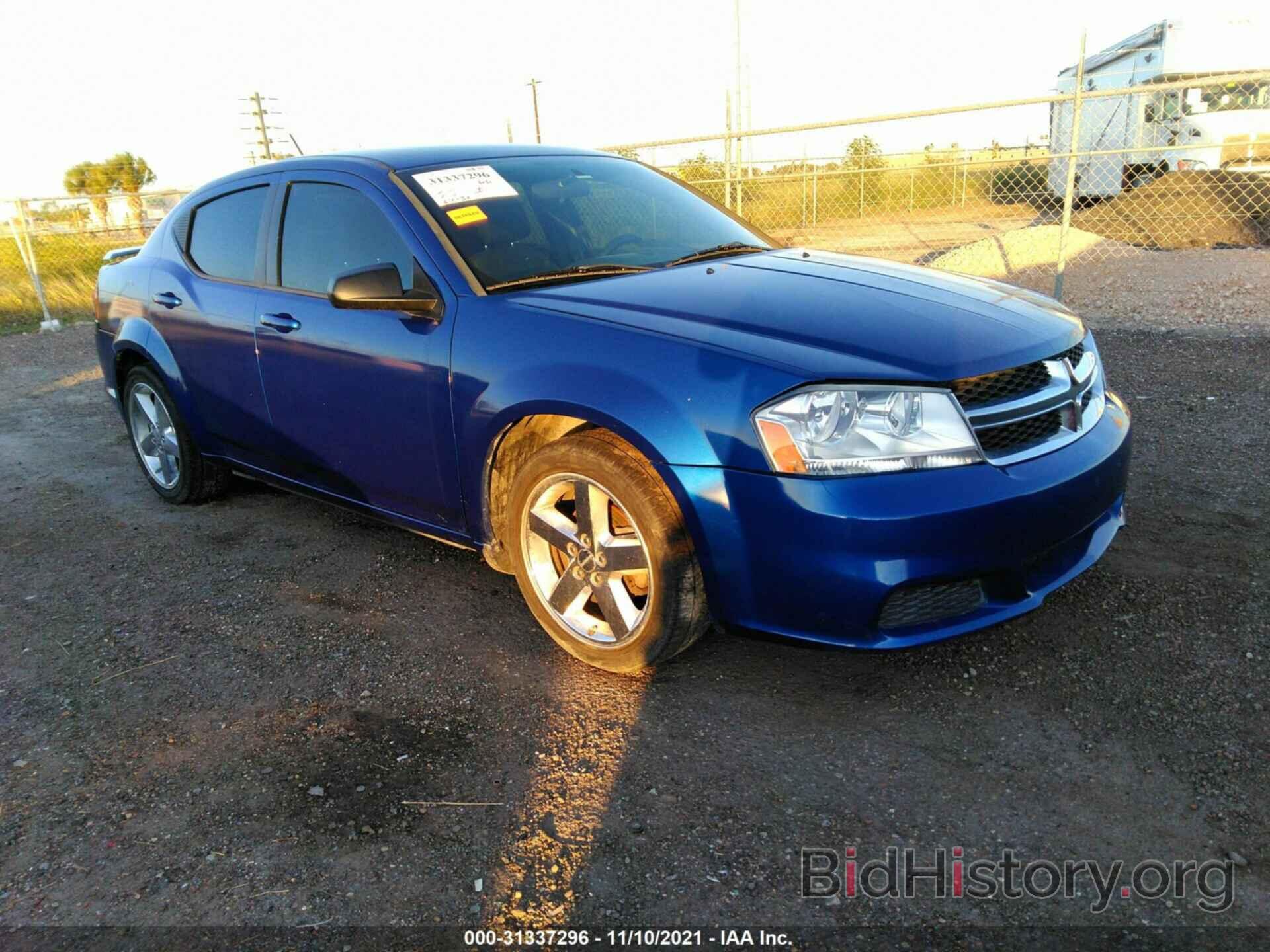 Фотография 1C3CDZAG4EN219883 - DODGE AVENGER 2014