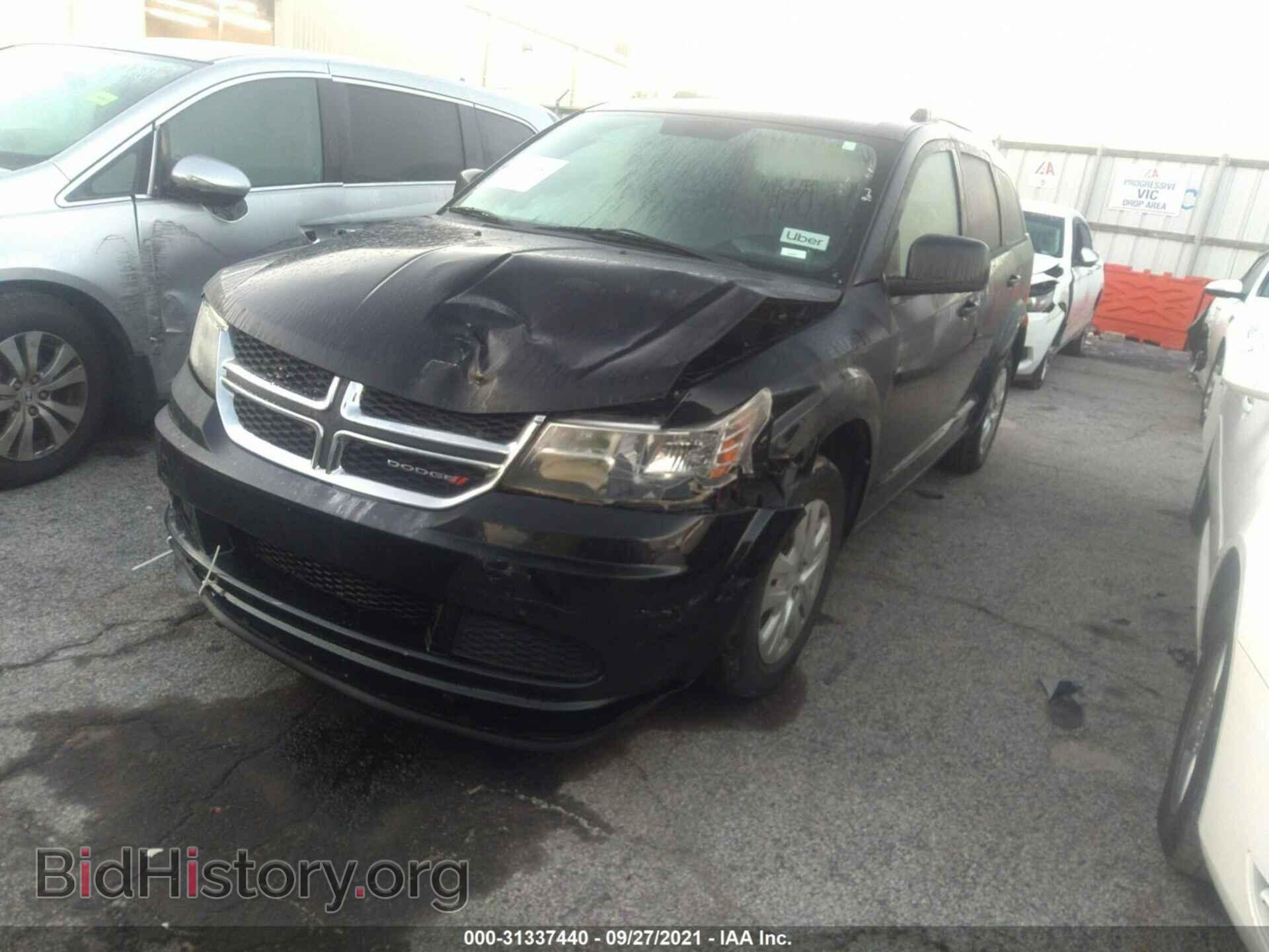 2017 DODGE JOURNEY - VIN: 3C4PDCAB3HT658933 - Фото 2