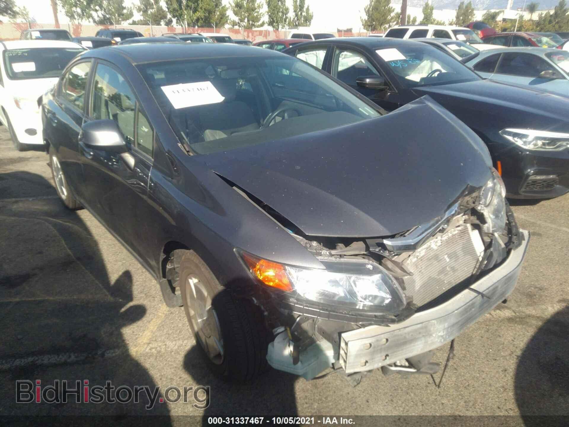 Photo 2HGFB2F65CH522748 - HONDA CIVIC SDN 2012
