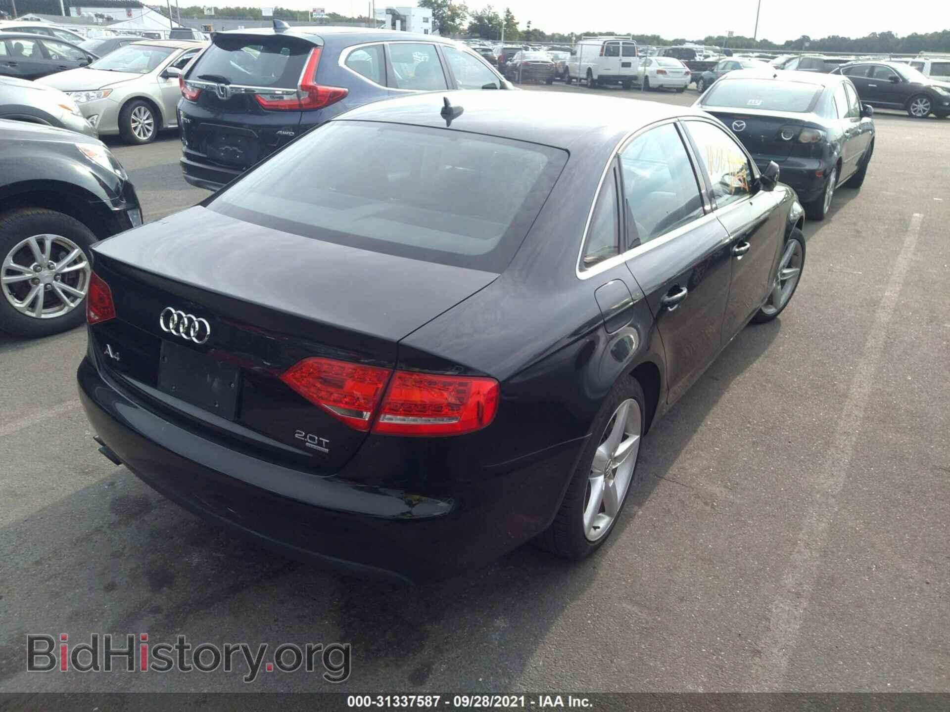 2012 AUDI A4 - VIN: WAUBFAFL7CN000256 - Фото 4