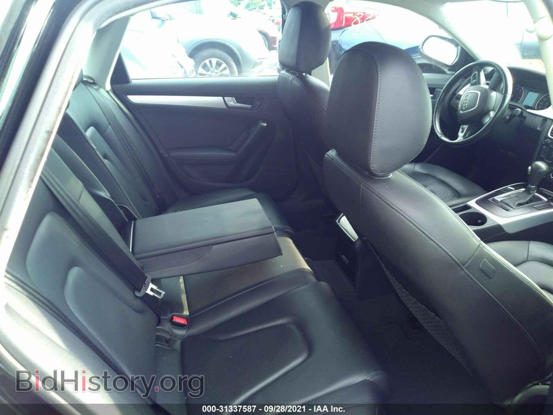 2012 AUDI A4 - VIN: WAUBFAFL7CN000256 - Фото 8