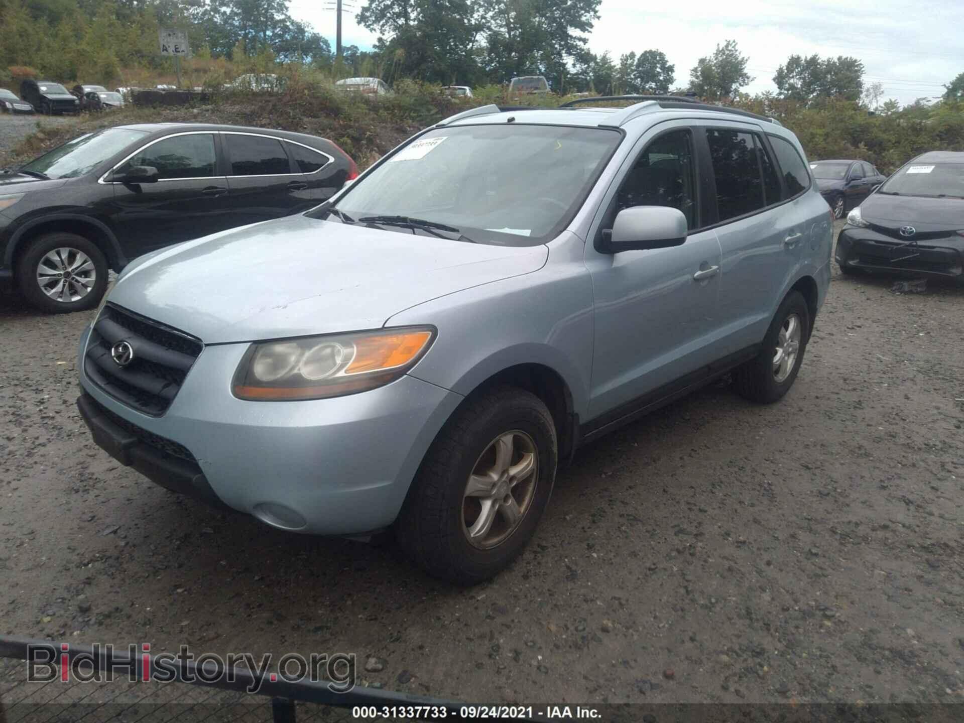 2007 HYUNDAI SANTA FE - VIN: 5NMSG13D17H106668 - Фото 2
