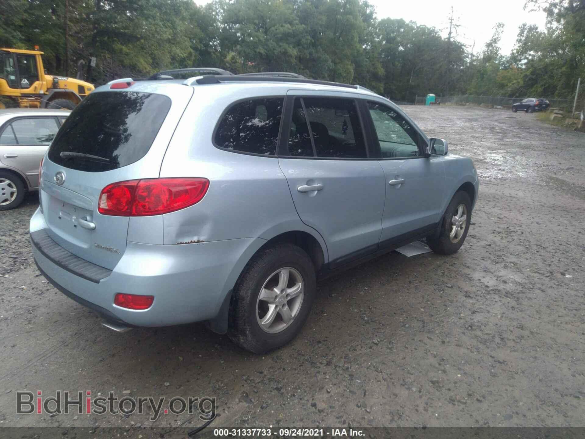2007 HYUNDAI SANTA FE - VIN: 5NMSG13D17H106668 - Фото 4