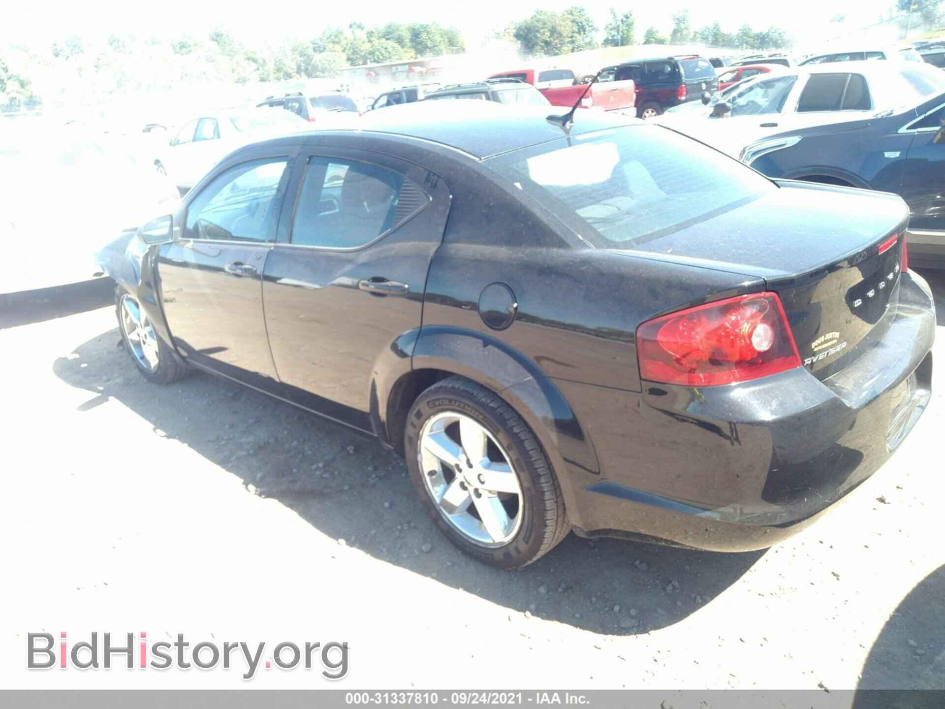 2013 DODGE AVENGER - VIN: 1C3CDZAB7DN536396 - Фото 3