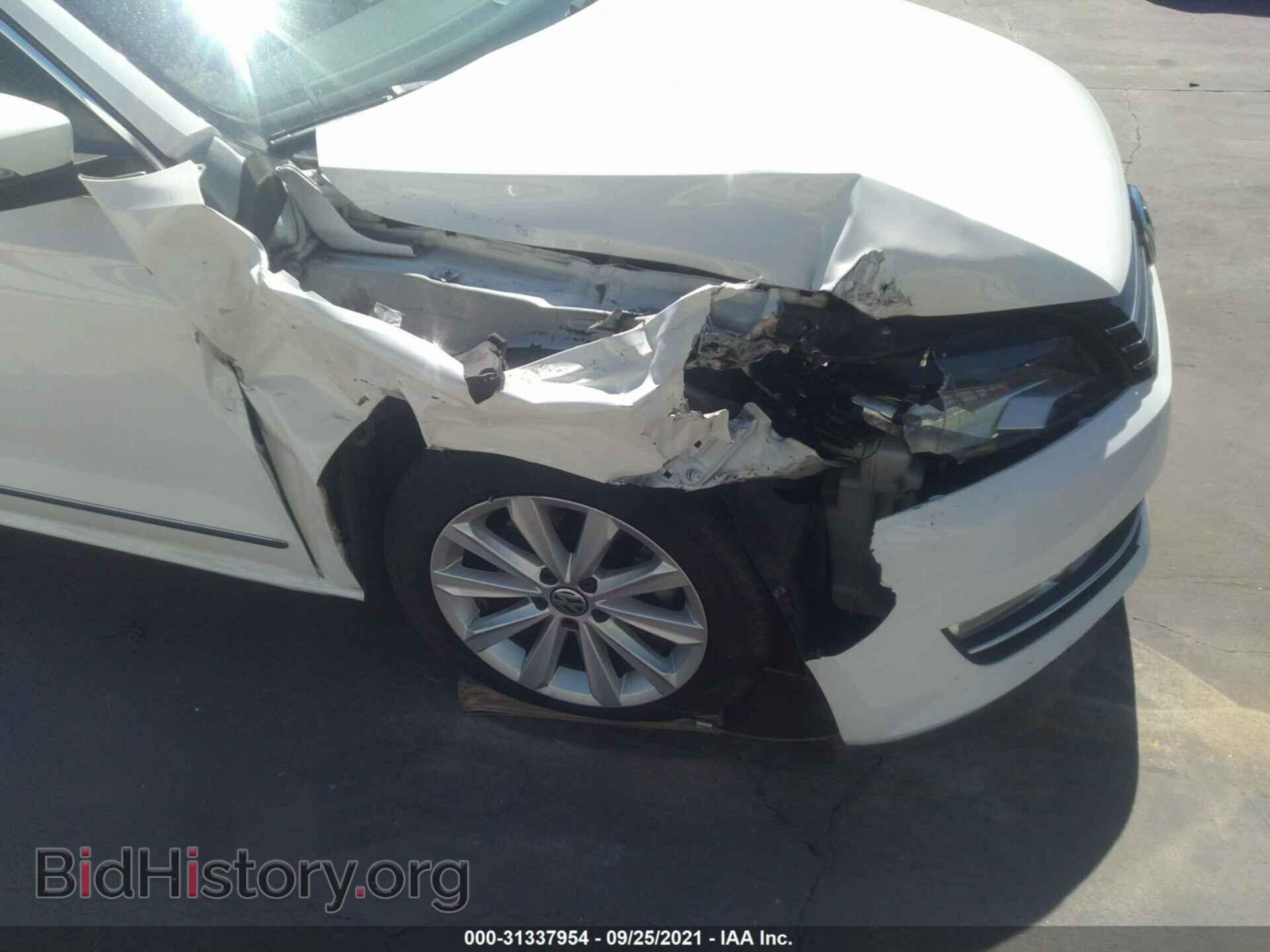 2013 VOLKSWAGEN PASSAT - VIN: 1VWCP7A32DC142829 - Фото 6