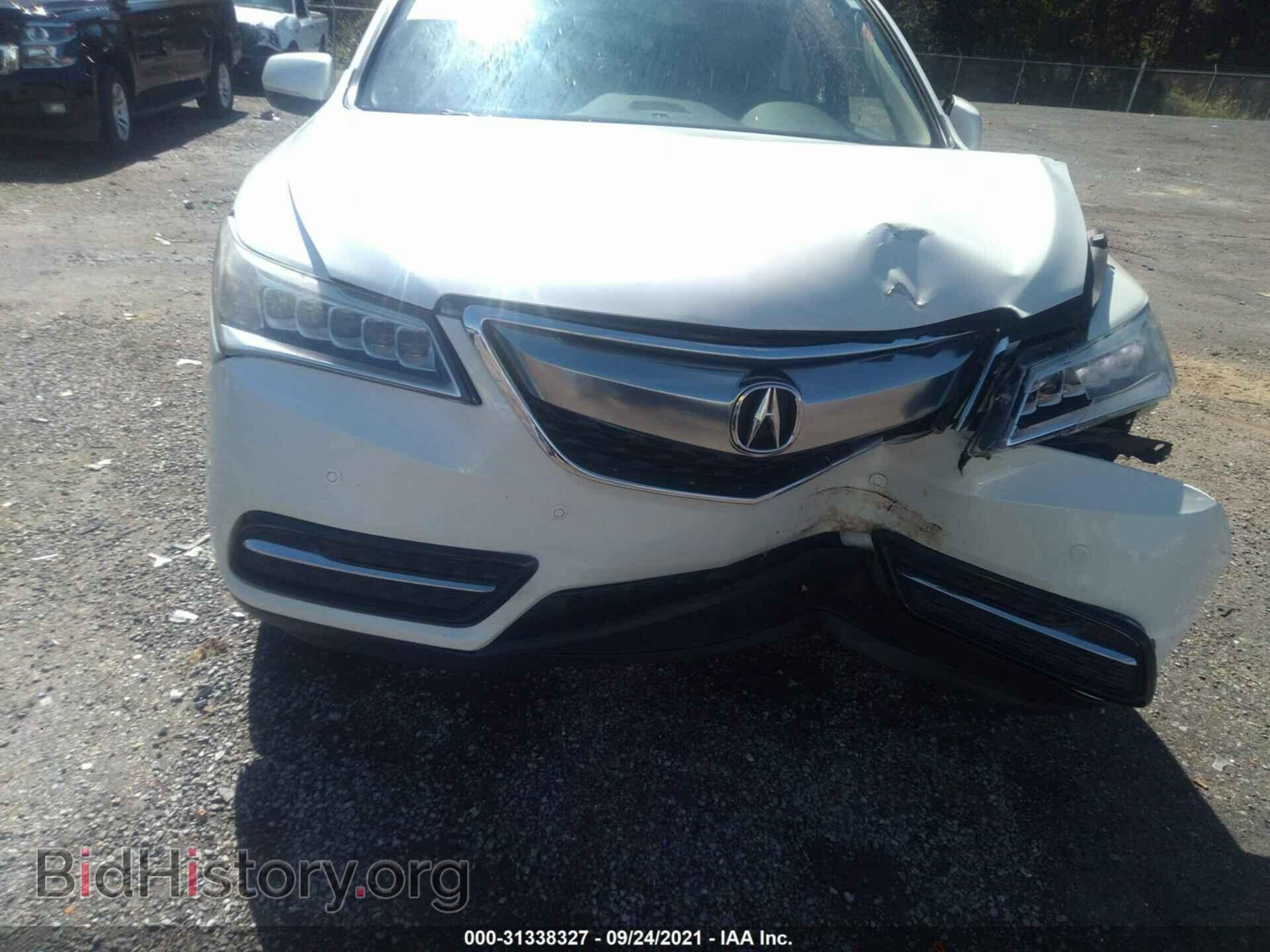 2015 ACURA MDX - VIN: 5FRYD3H89FB003510 - Фото 6