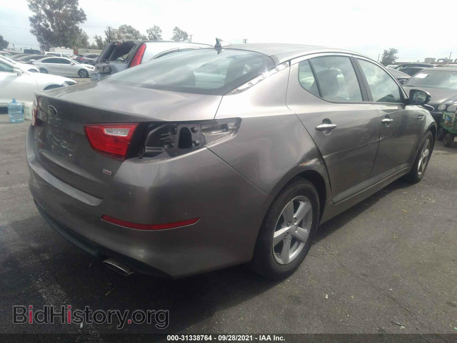 2015 KIA OPTIMA - VIN: 5XXGM4A78FG424474 - Фото 4