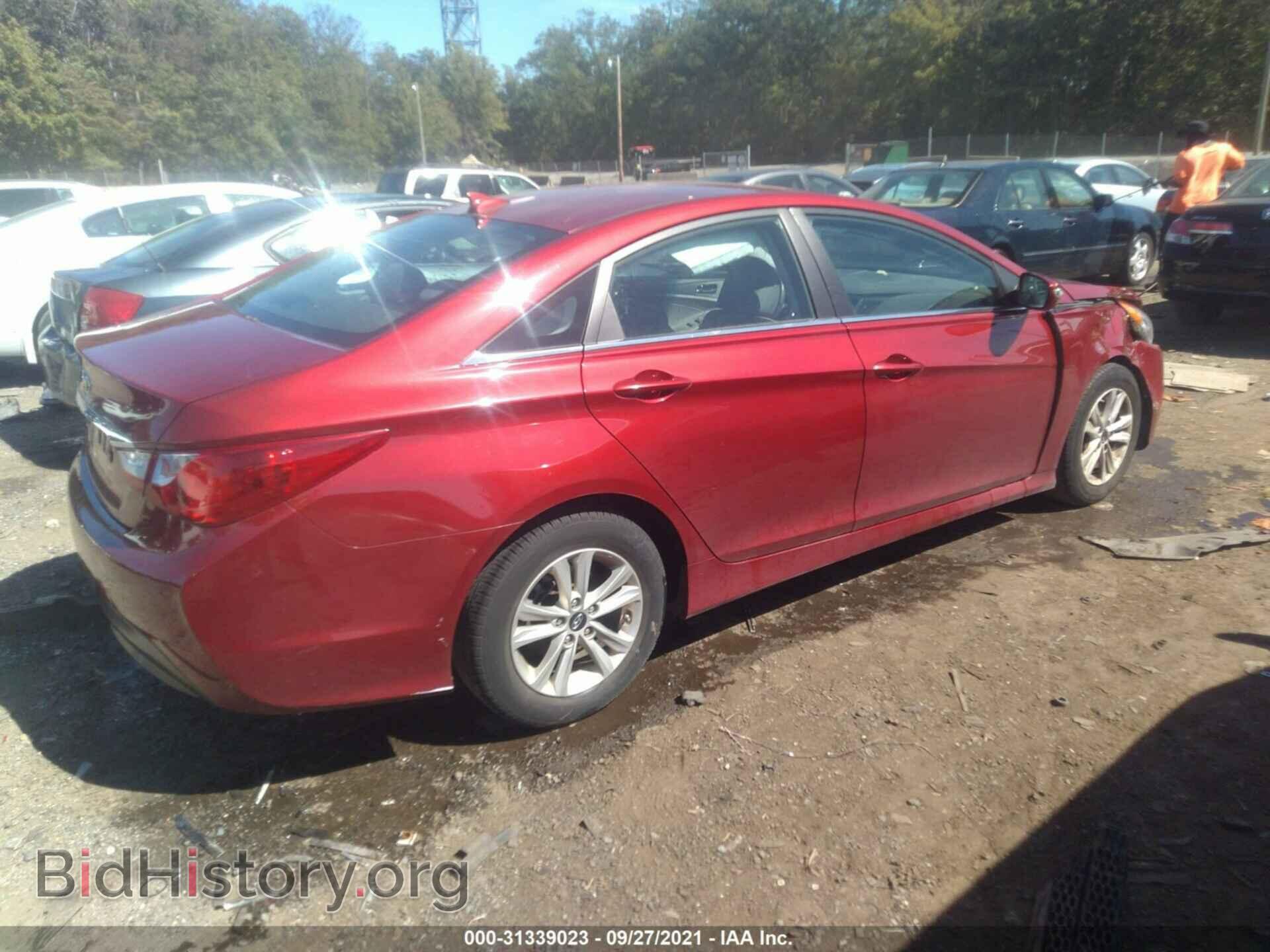 2014 HYUNDAI SONATA - VIN: 5NPEB4AC8EH839677 - Фото 4