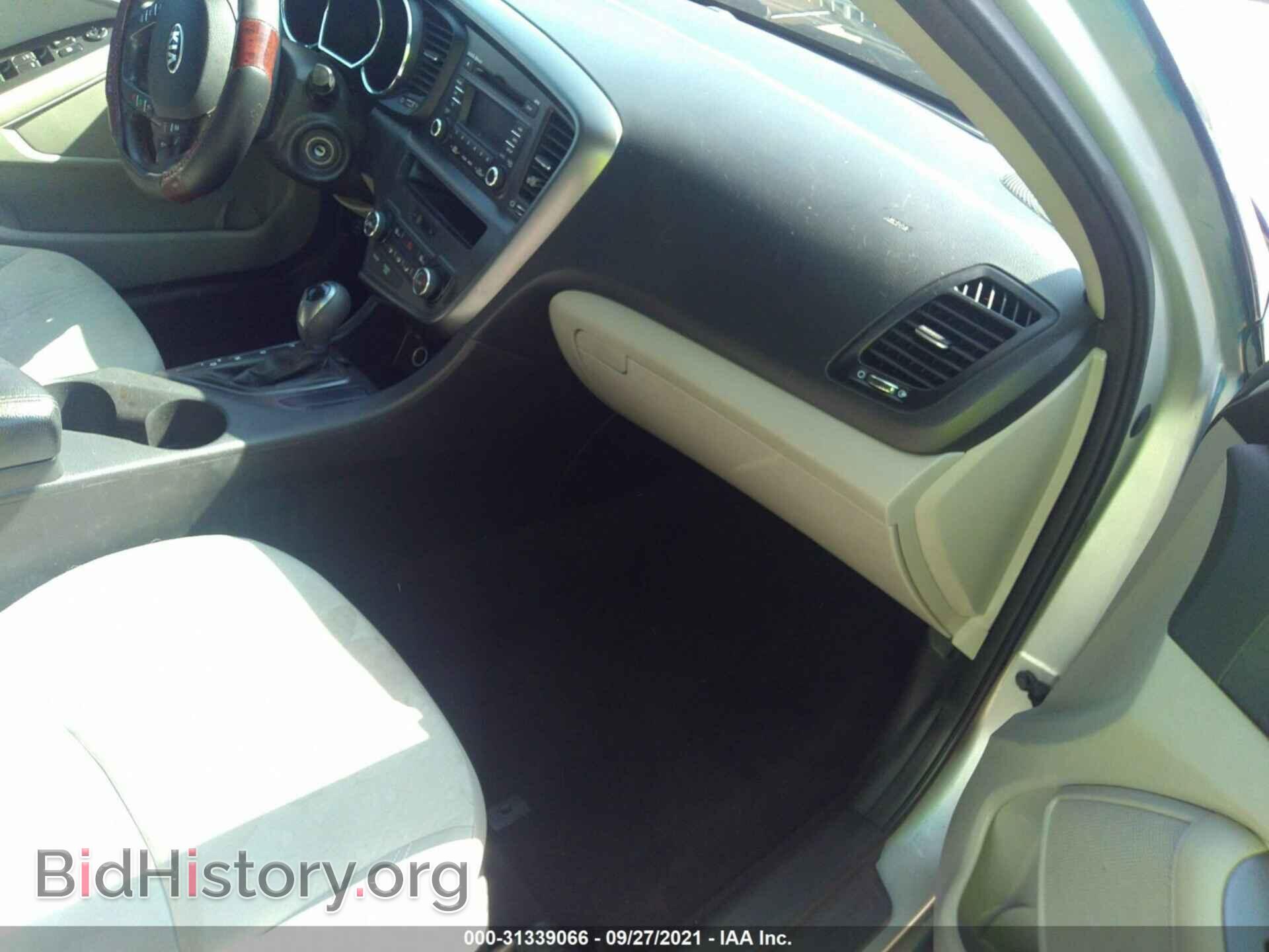 2013 KIA OPTIMA - VIN: KNAGM4A78D5377462 - Photo 5
