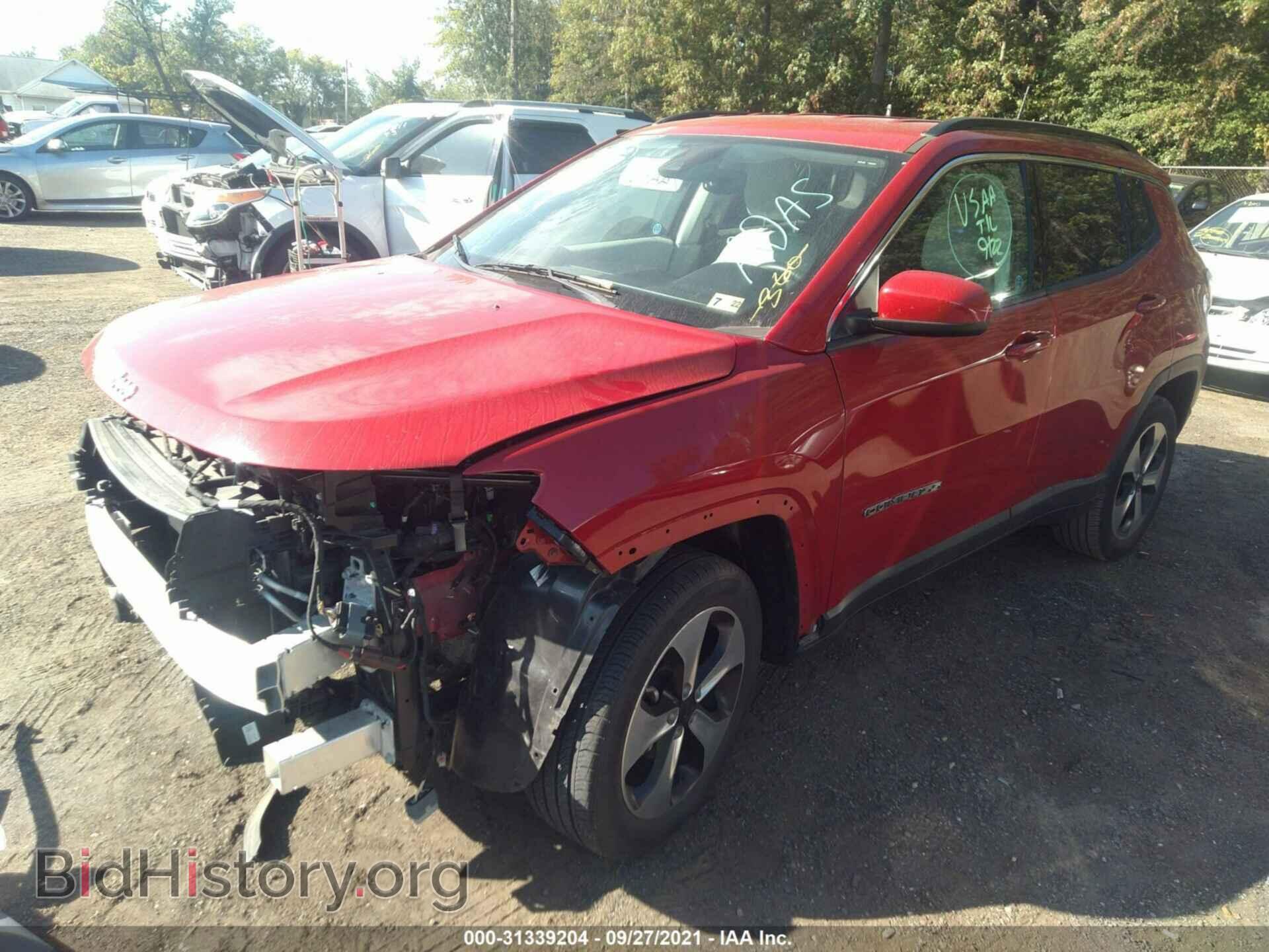 2018 JEEP COMPASS - VIN: 3C4NJDBB3JT116922 - Фото 2