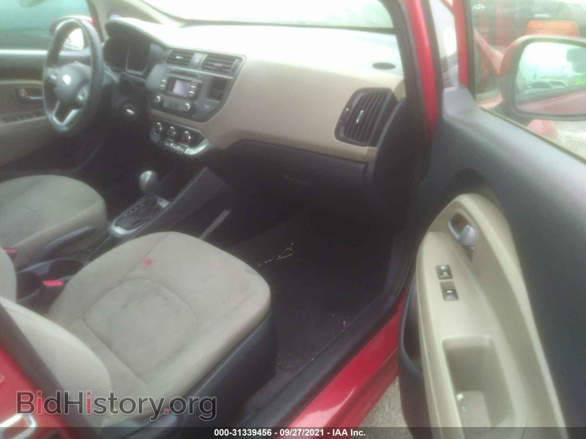 2014 KIA RIO - VIN: KNADM4A33E6370947 - Фото 5