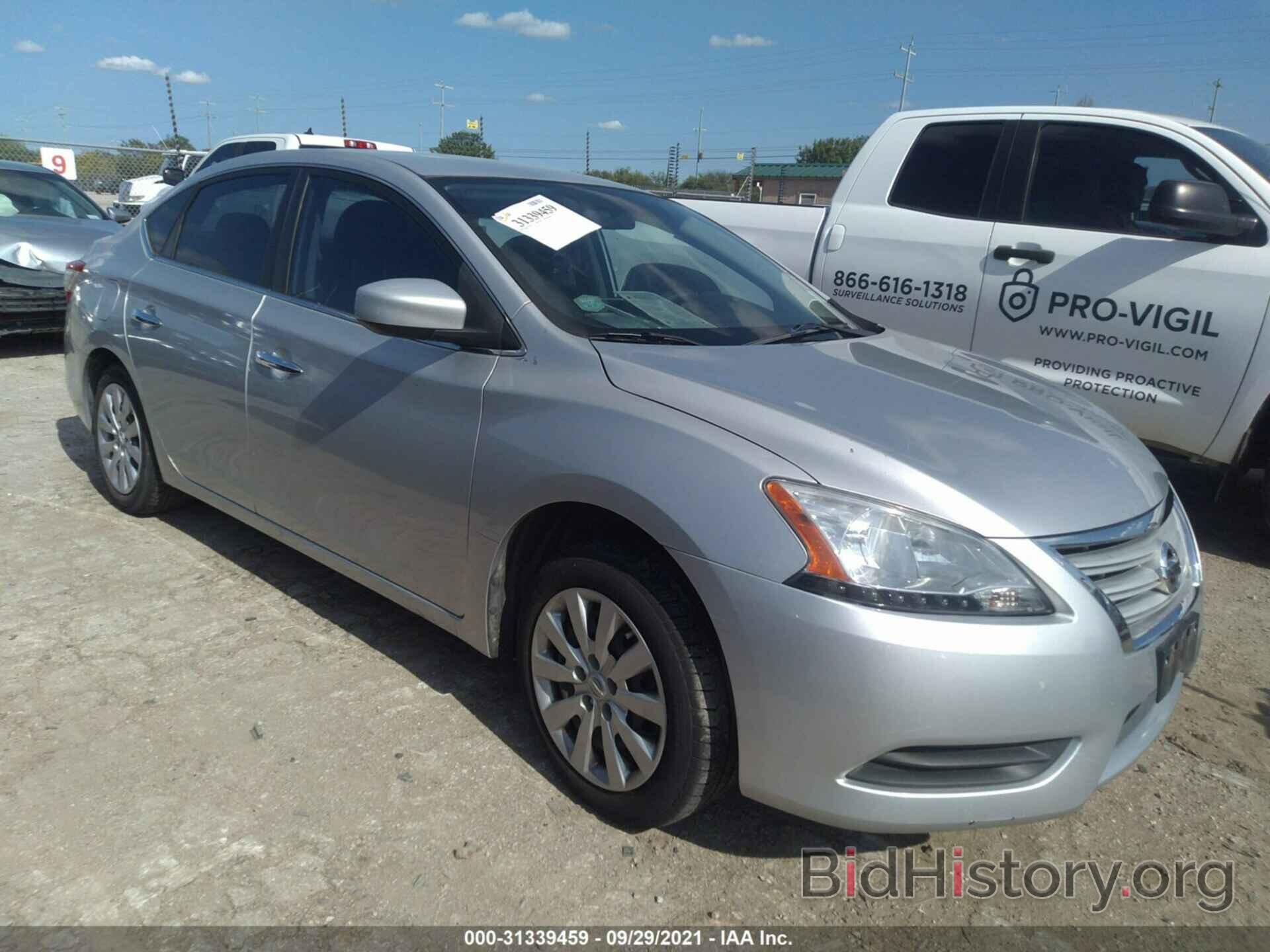 Photo 1N4AB7APXDN906920 - NISSAN SENTRA 2013