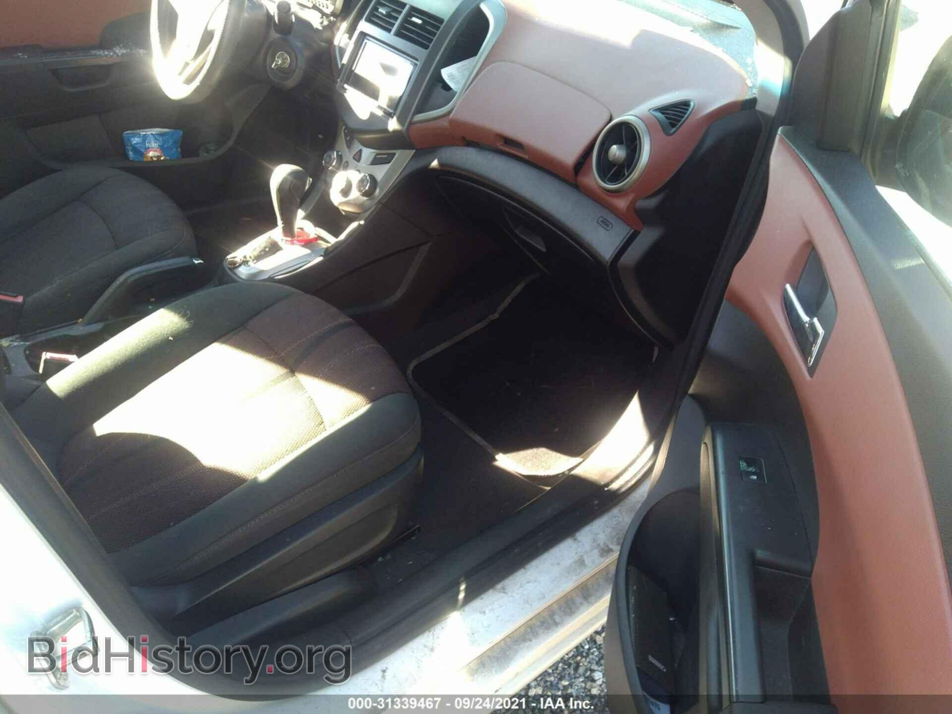 2012 CHEVROLET SONIC - VIN: 1G1JC5SH1C4113554 - Фото 5