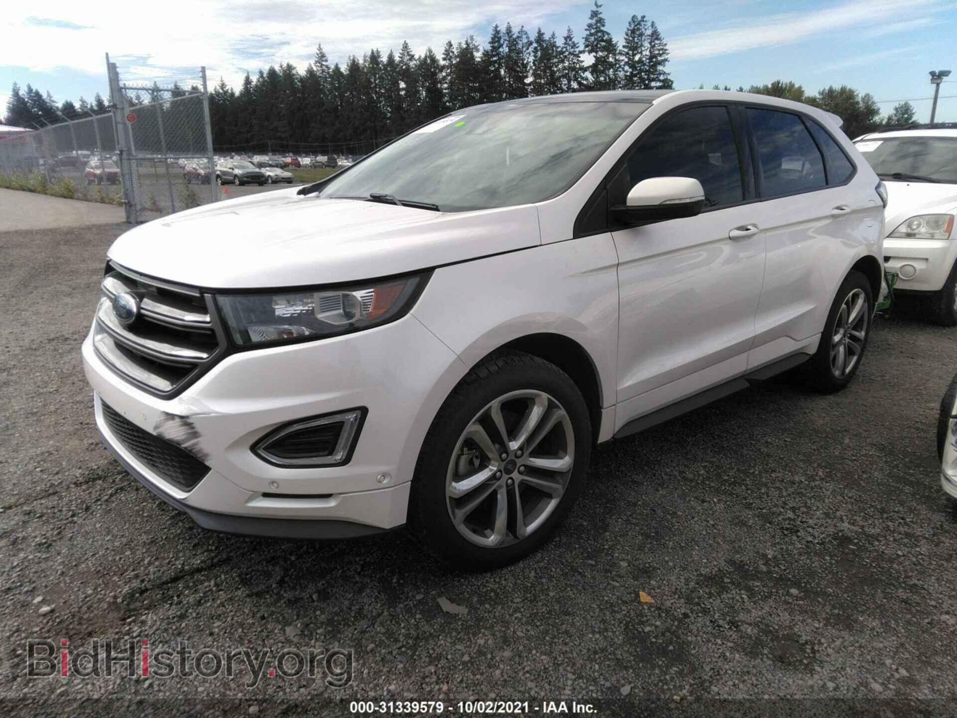 2015 FORD EDGE - VIN: 2FMTK4AP9FBB74498 - Фото 2