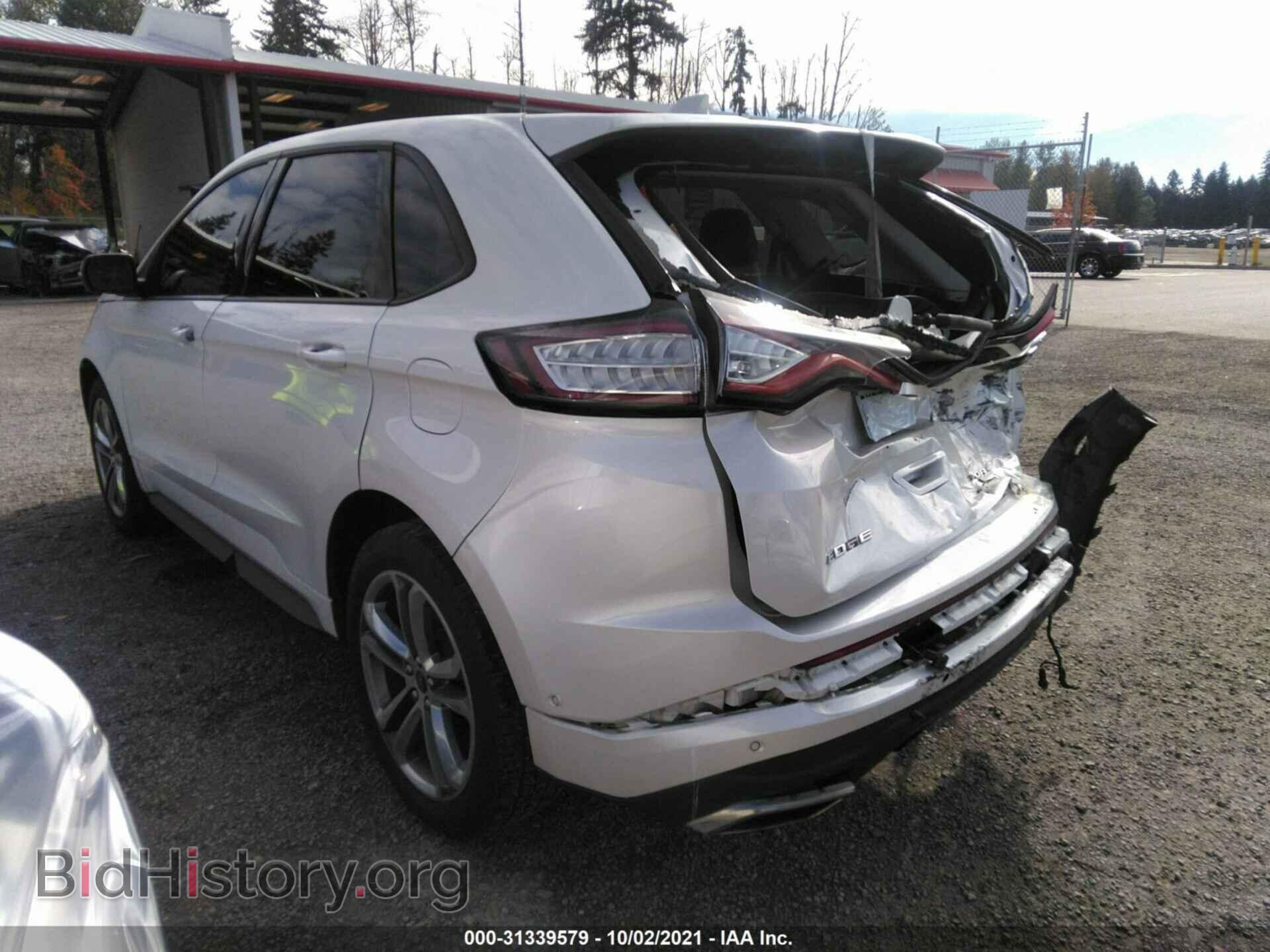 2015 FORD EDGE - VIN: 2FMTK4AP9FBB74498 - Фото 3
