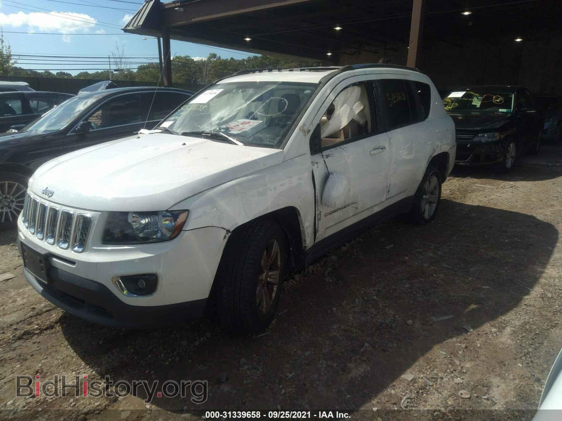 2015 JEEP COMPASS - VIN: 1C4NJDEB0FD114344 - Фото 2