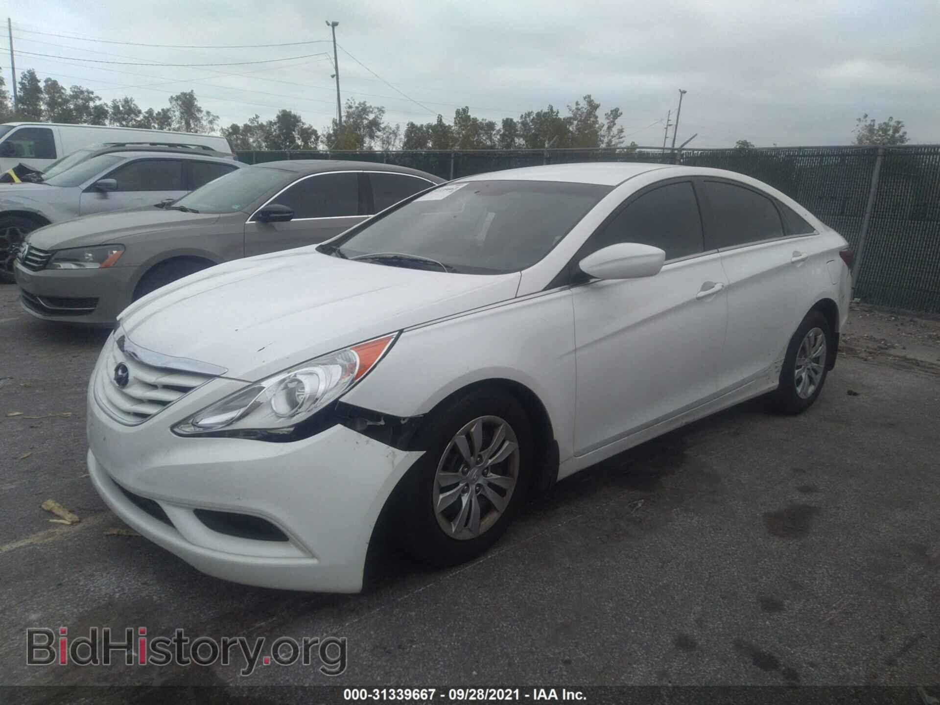 2012 HYUNDAI SONATA - VIN: 5NPEB4AC6CH454762 - Фото 2