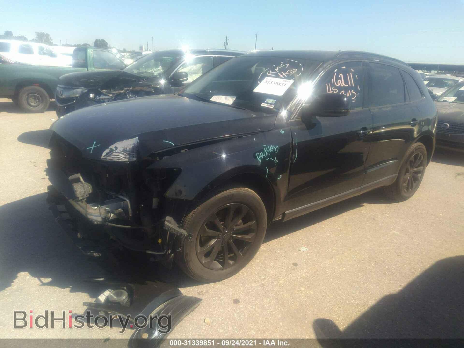 2013 AUDI Q5 - VIN: WA1CFAFPXDA058553 - Фото 2