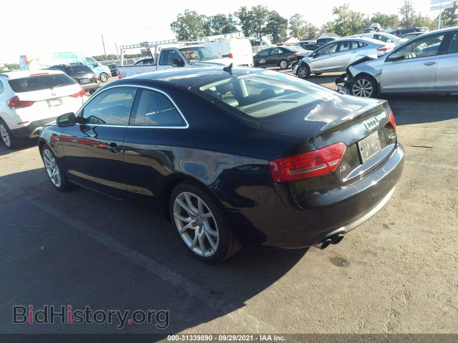 2012 AUDI A5 - VIN: WAULFAFR3CA034016 - Фото 3
