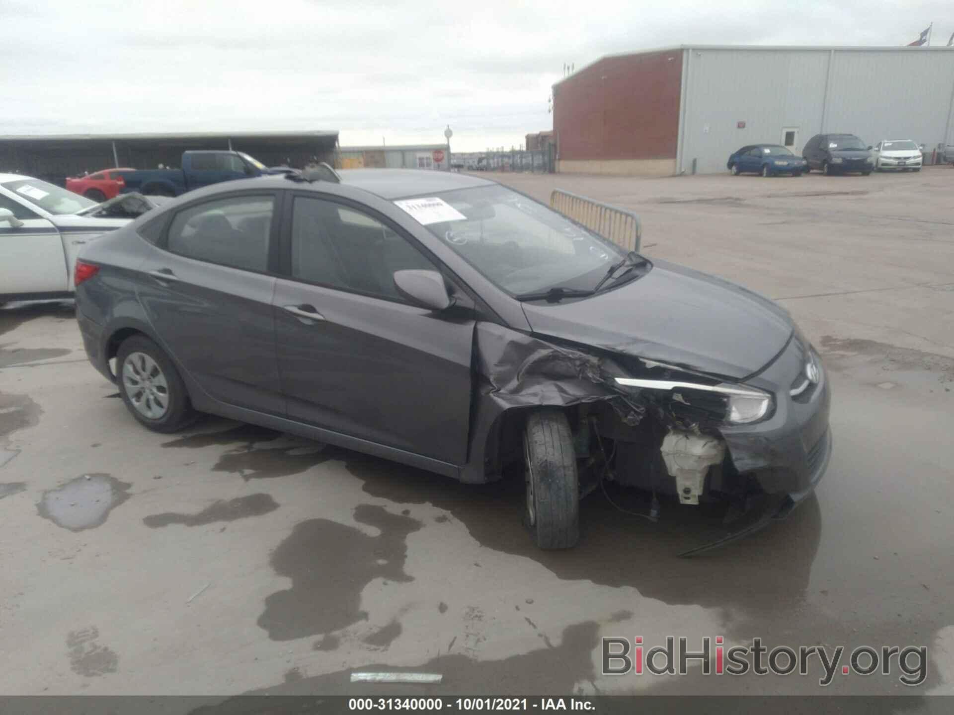 Photo KMHCT4AE4GU986847 - HYUNDAI ACCENT 2016