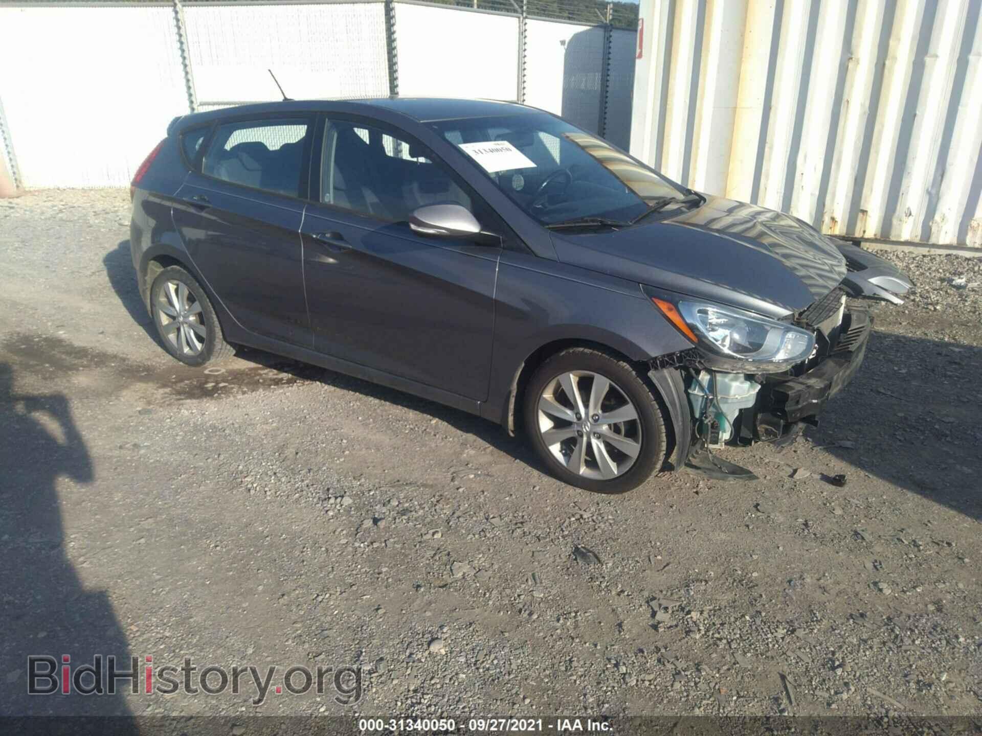 Photo KMHCU5AEXDU137739 - HYUNDAI ACCENT 2013