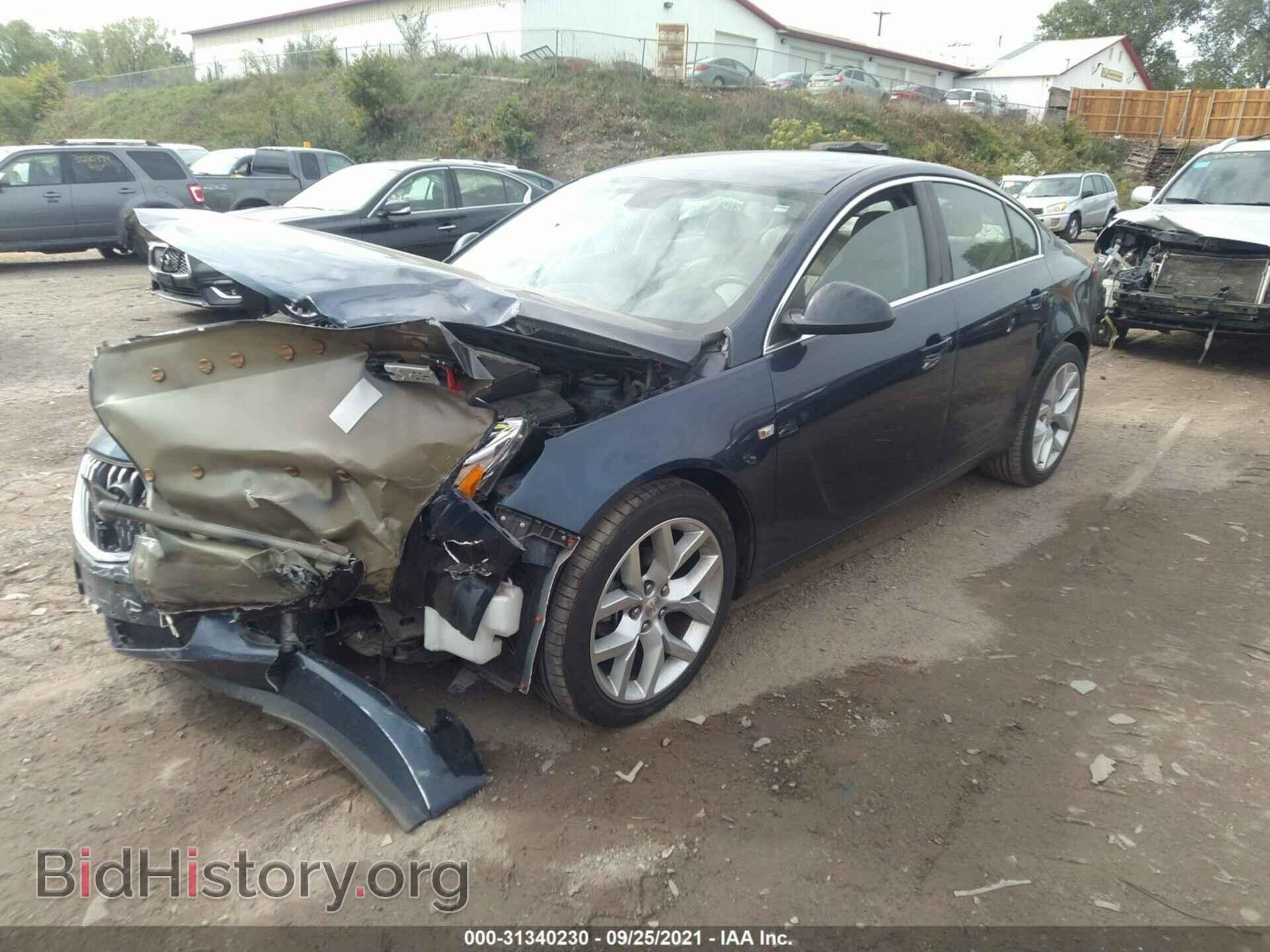 2011 BUICK REGAL - VIN: W04GR5EC1B1037103 - Фото 2