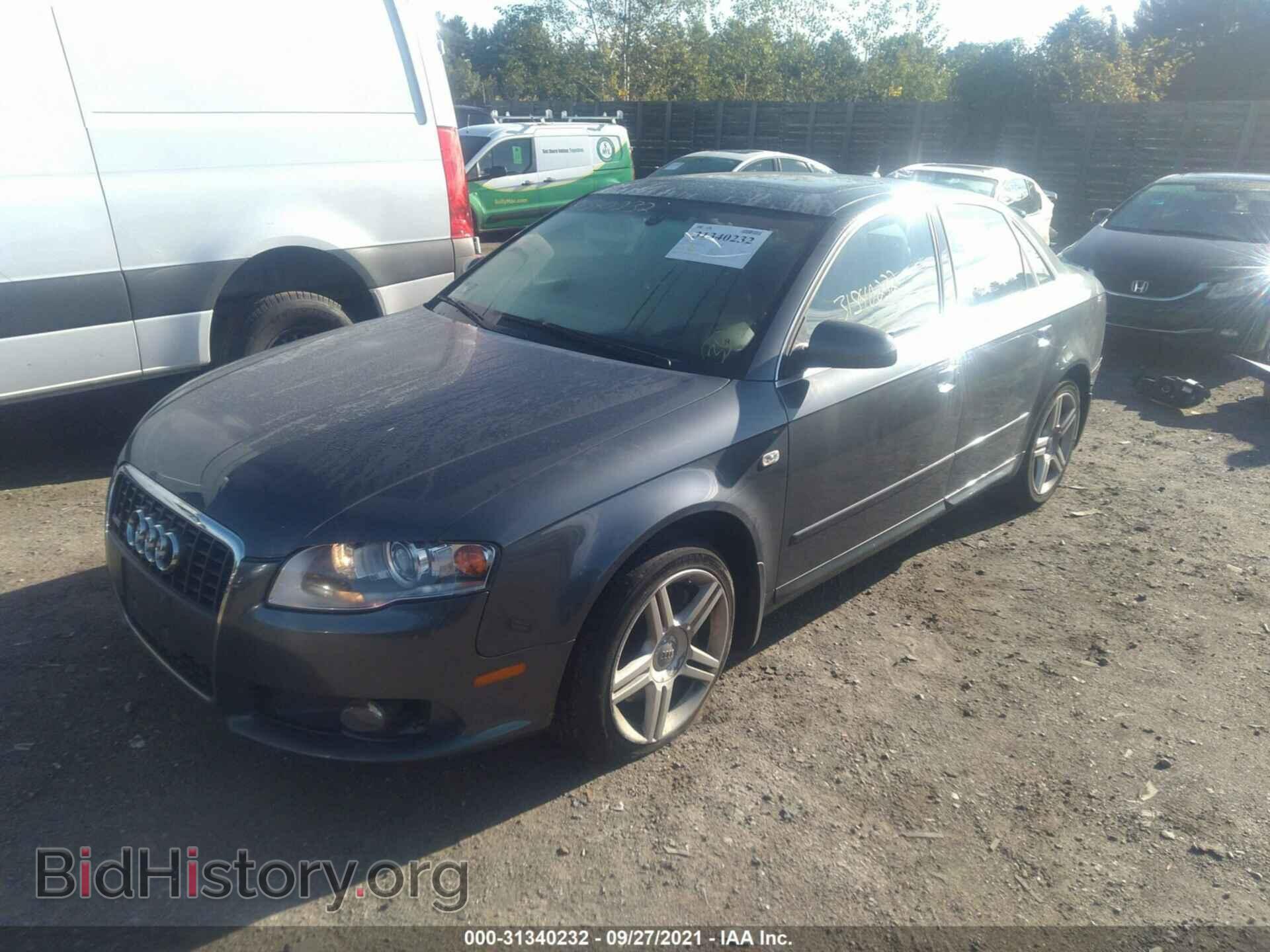 2008 AUDI A4 - VIN: WAUDF78E28A006748 - Фото 2