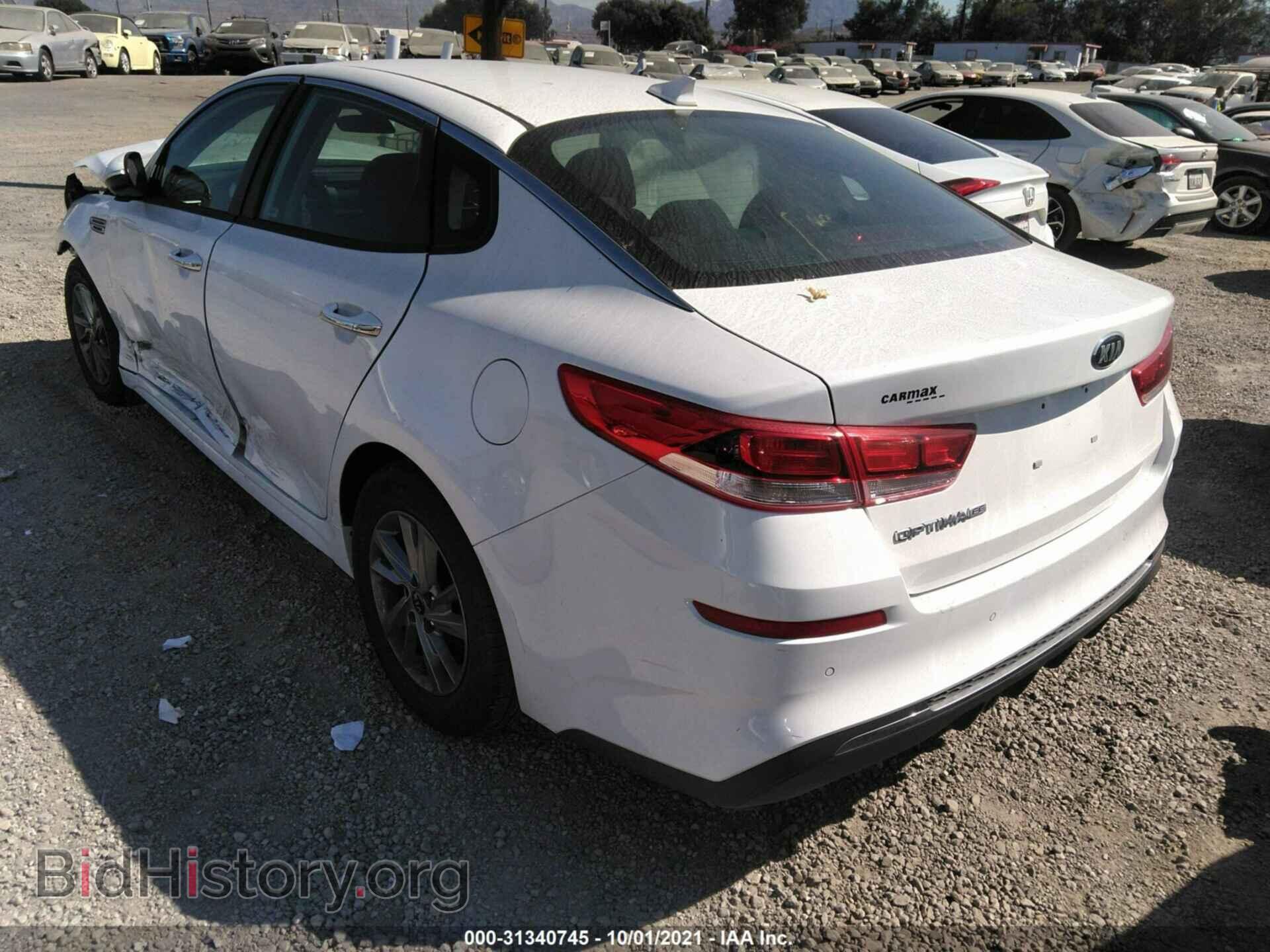 2019 KIA OPTIMA - VIN: 5XXGT4L38KG332563 - Фото 3