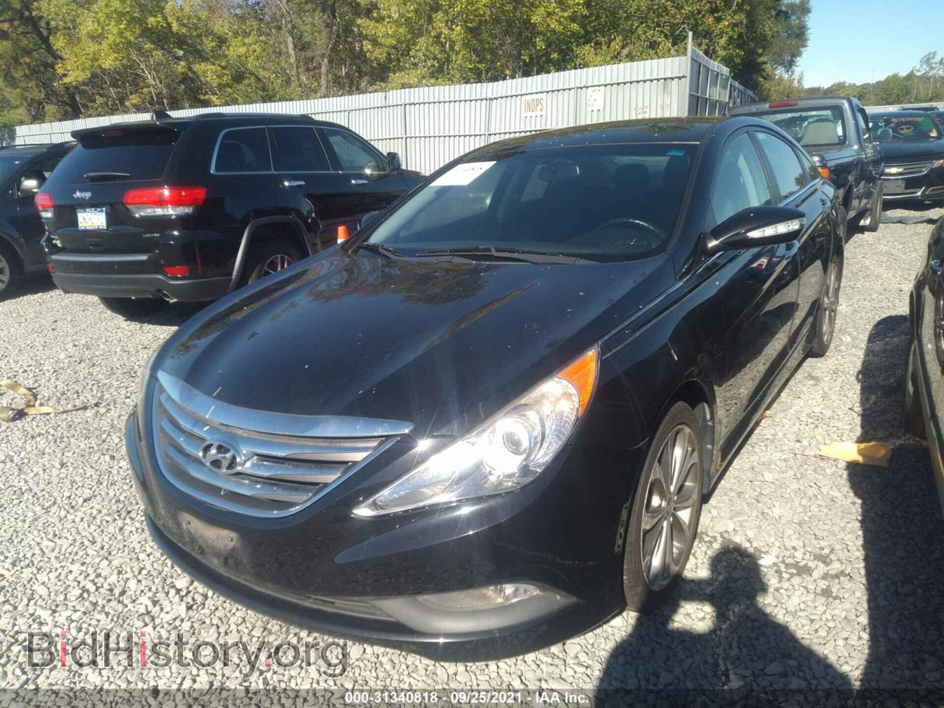 2014 HYUNDAI SONATA - VIN: 5NPEC4AC8EH886088 - Фото 2