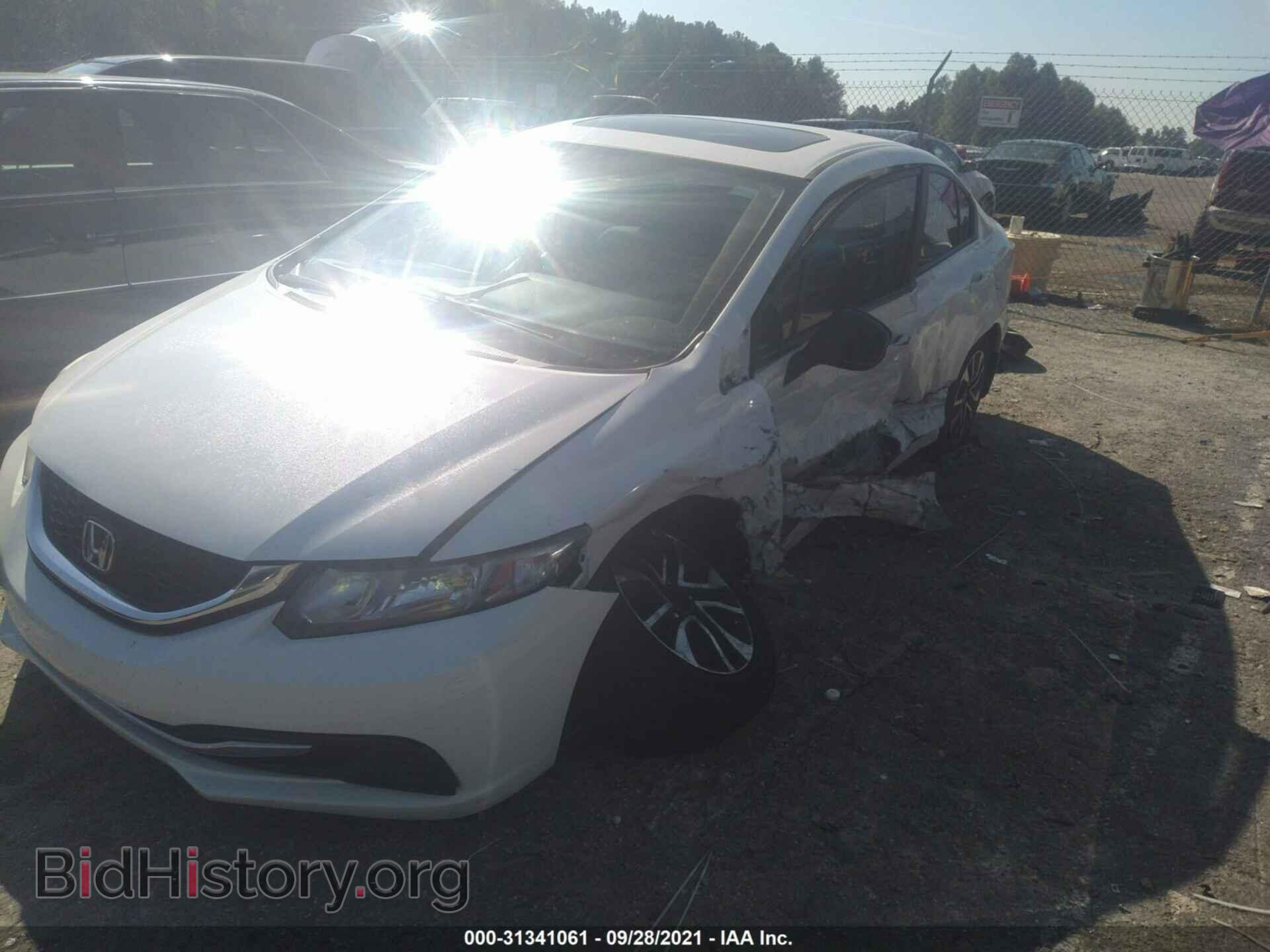 2013 HONDA CIVIC SDN - VIN: 19XFB2F89DE082546 - Фото 2