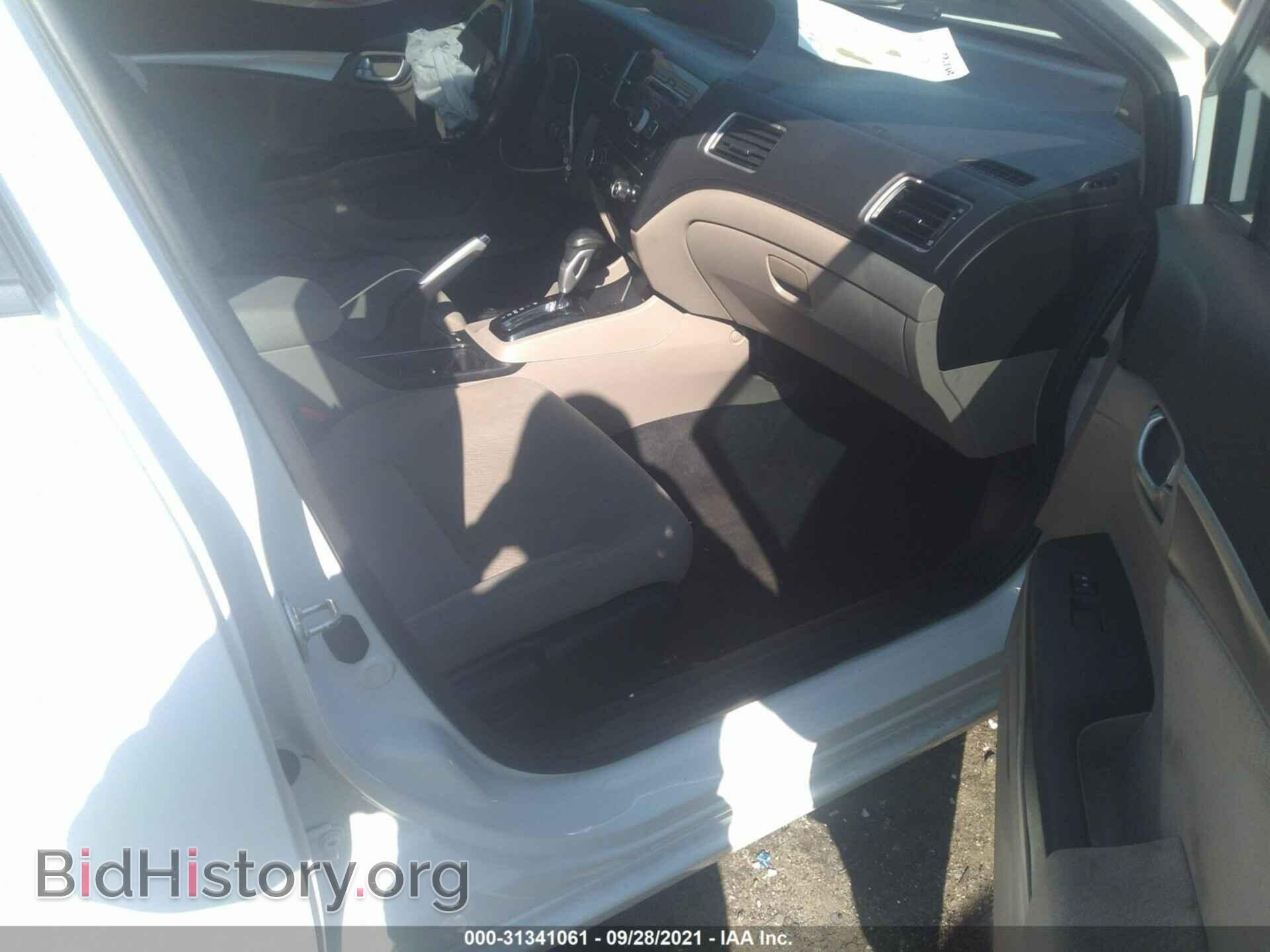 2013 HONDA CIVIC SDN - VIN: 19XFB2F89DE082546 - Фото 5