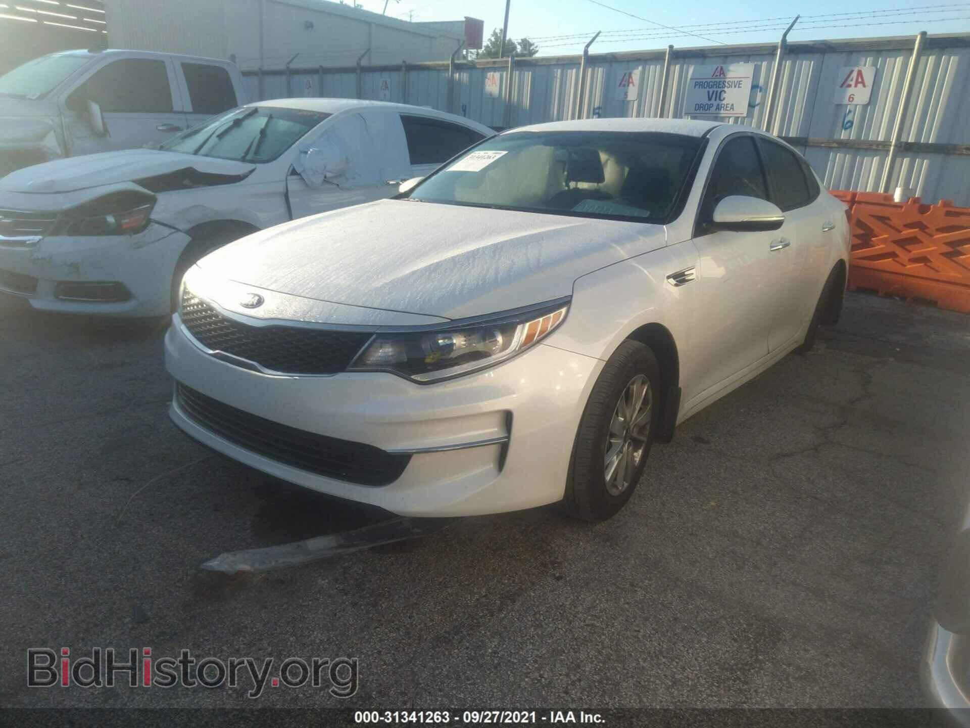 2016 KIA OPTIMA - VIN: KNAGT4L30G5106705 - Фото 2