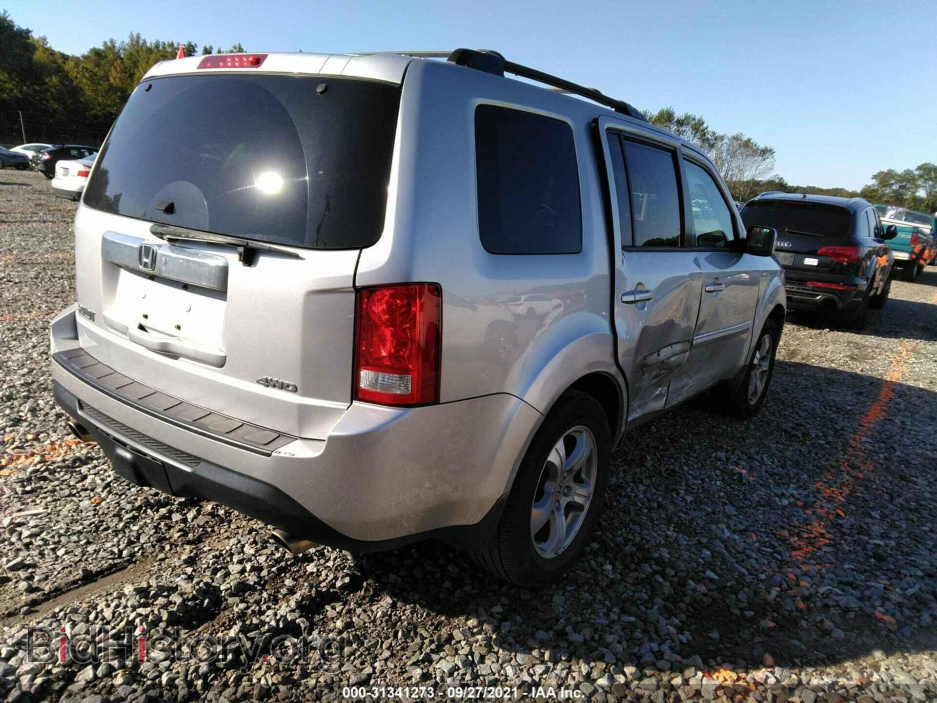 2012 HONDA PILOT - VIN: 5FNYF4H53CB028079 - Фото 4