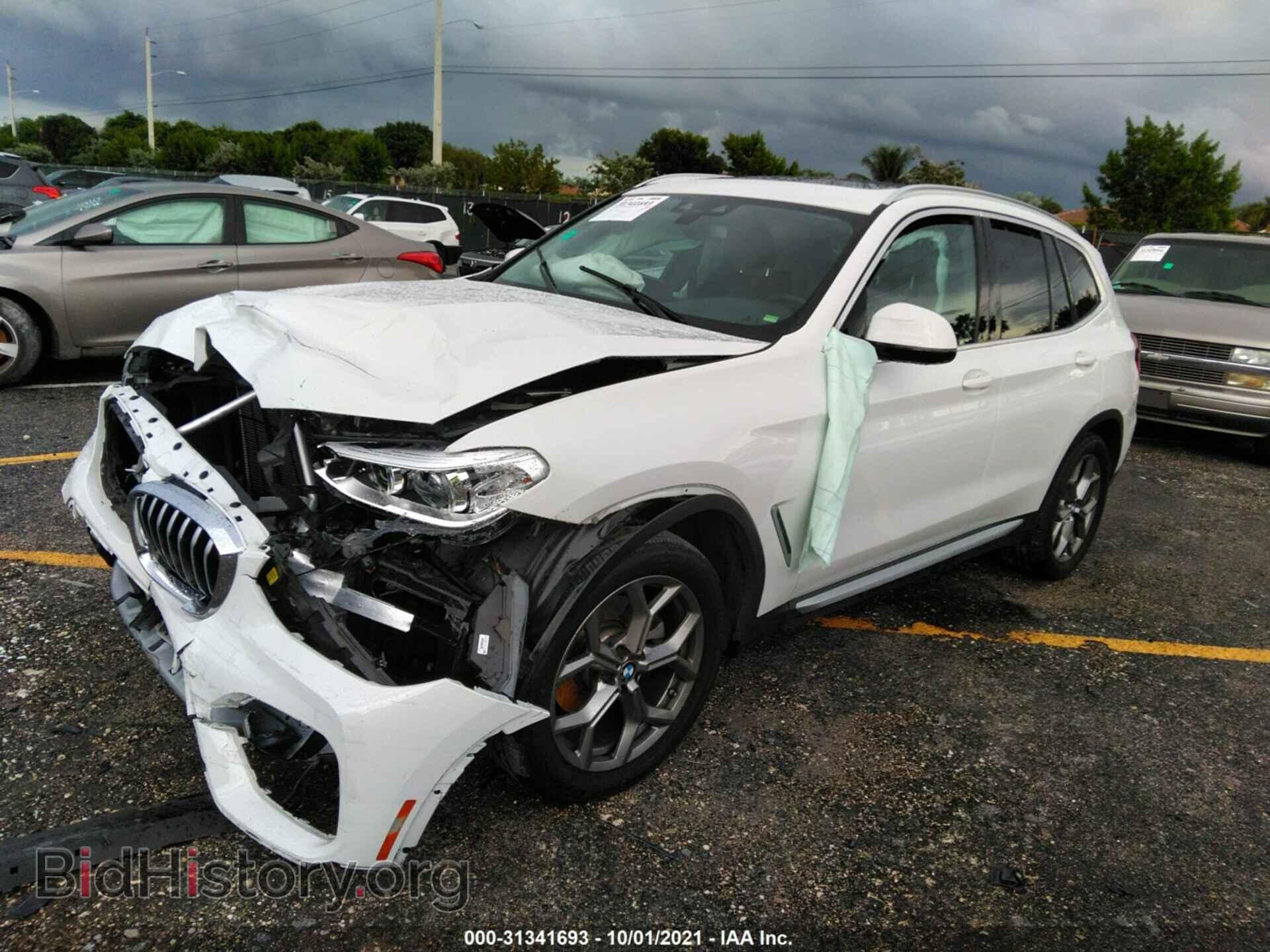 2020 BMW X3 - VIN: 5UXTY3C02L9C98622 - Фото 2