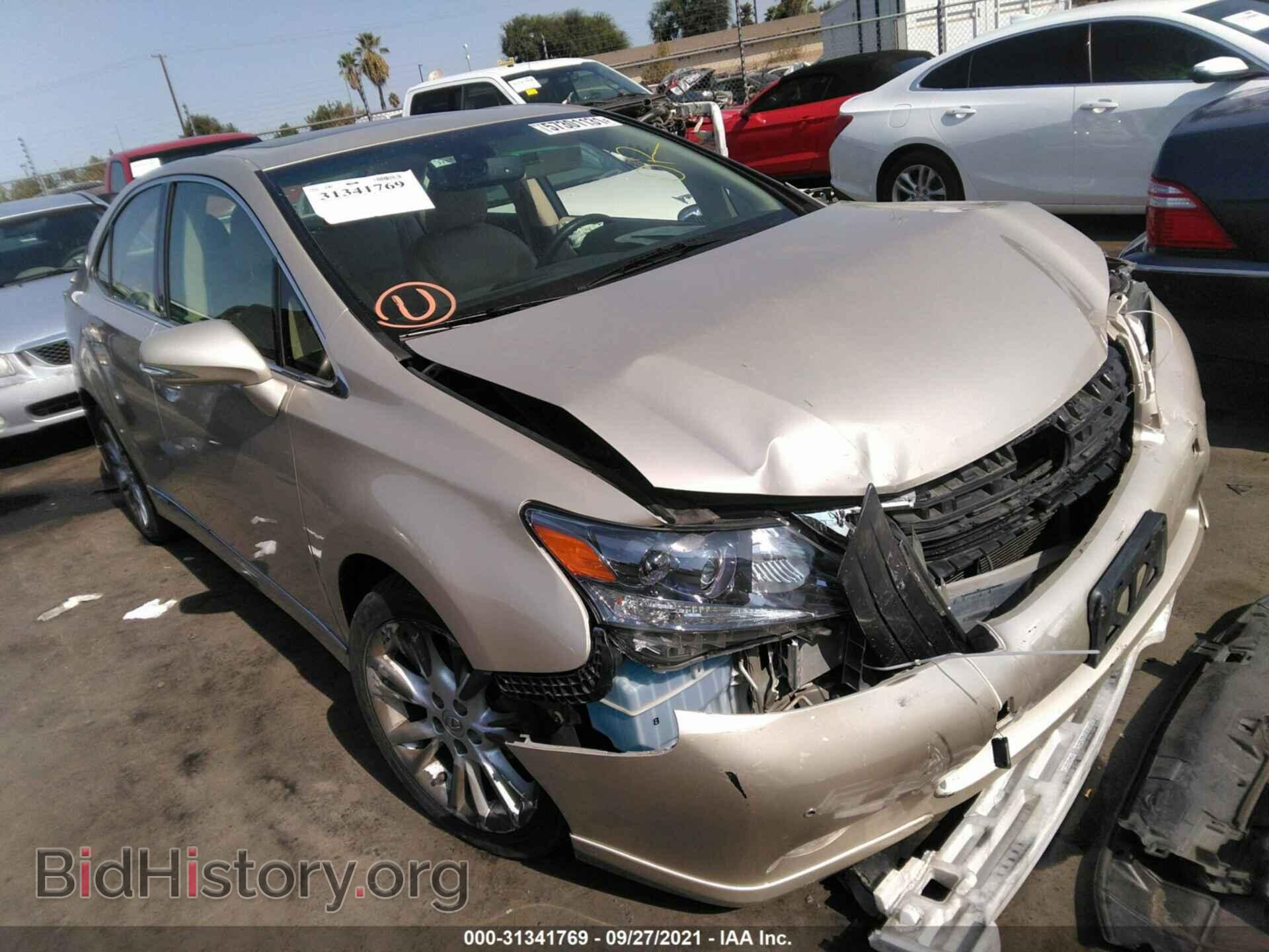 Photo JTHBB1BA8C2051008 - LEXUS HS 250H 2012