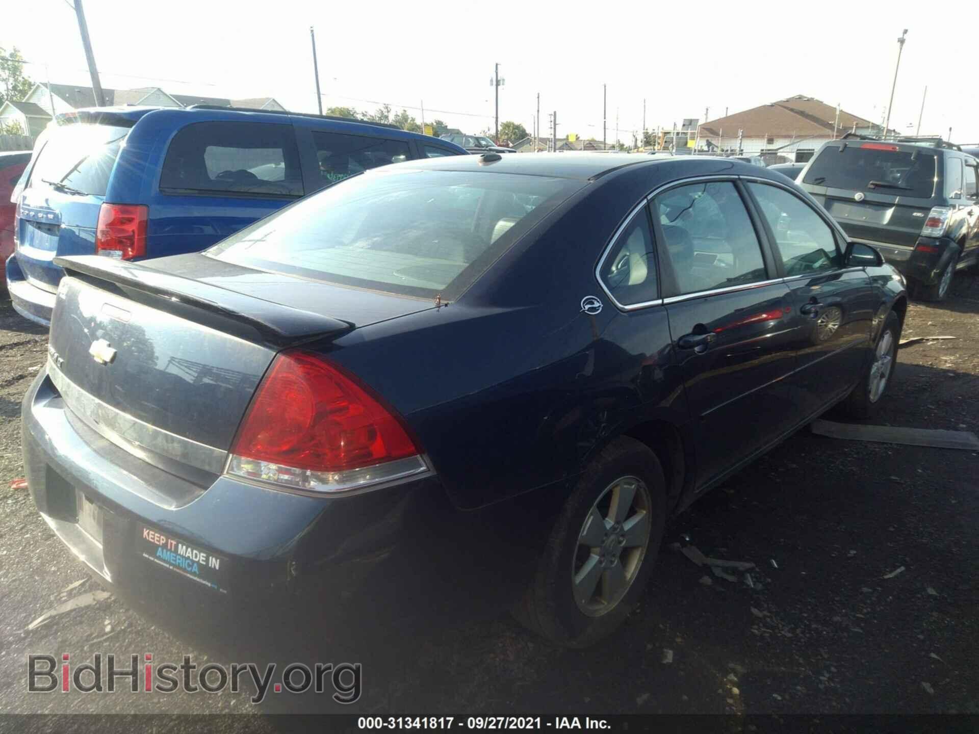 2008 CHEVROLET IMPALA - VIN: 2G1WT58N081312214 - Фото 4